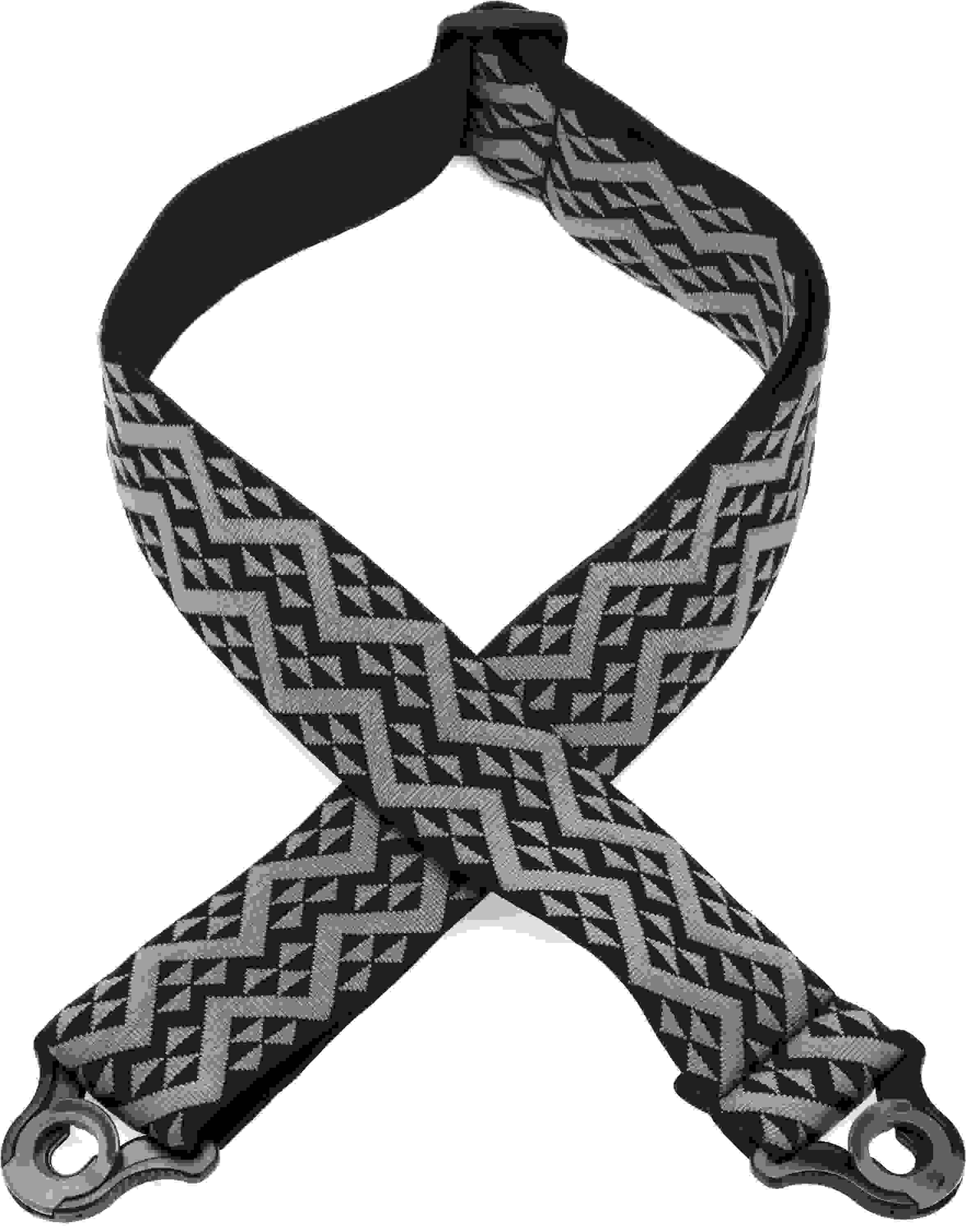 D'Addario 2-inch Nylon Auto Lock Guitar Strap - Padded Geometric