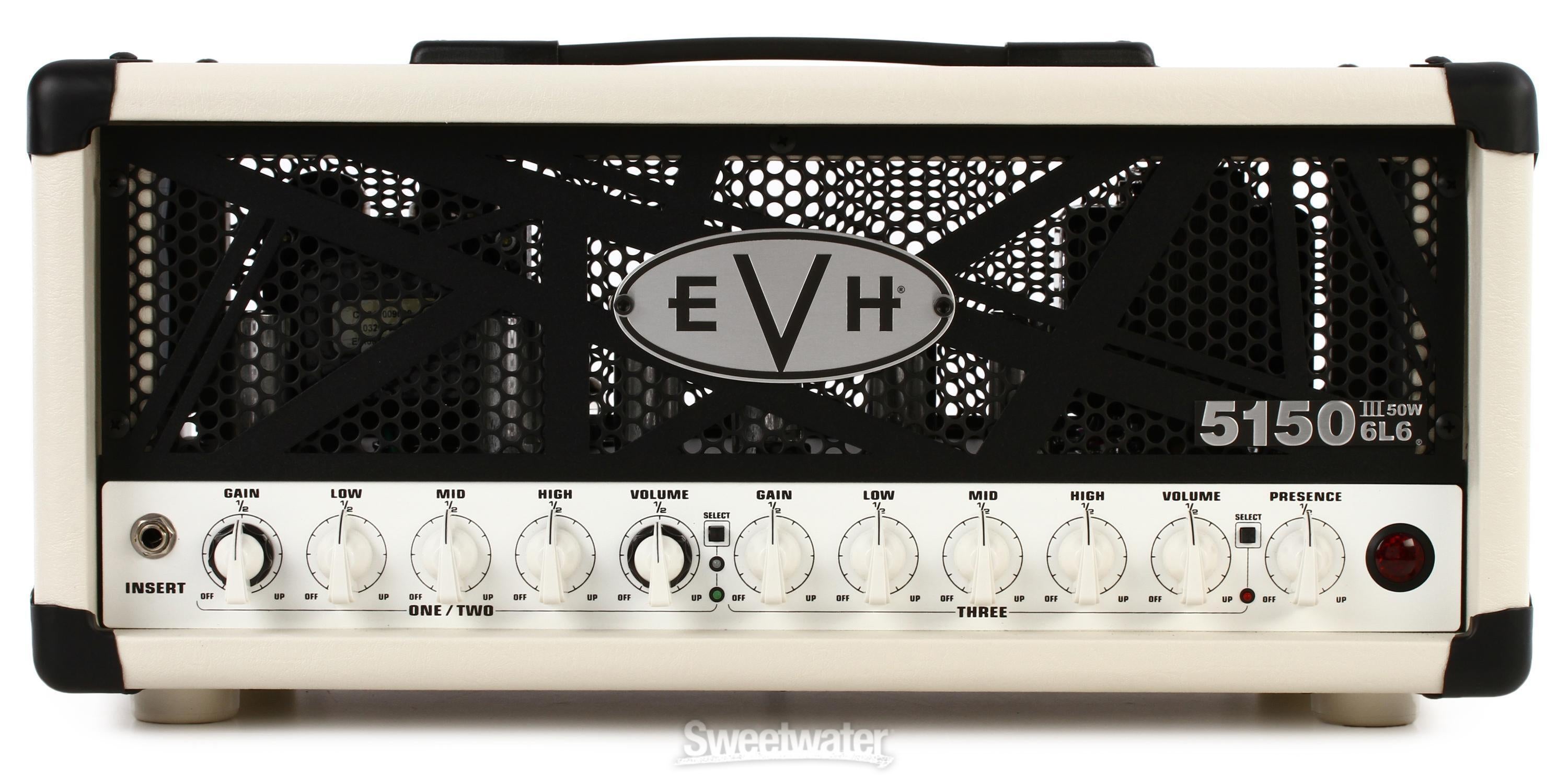 EVH 5150III 50-watt 6L6 Tube Head - Ivory