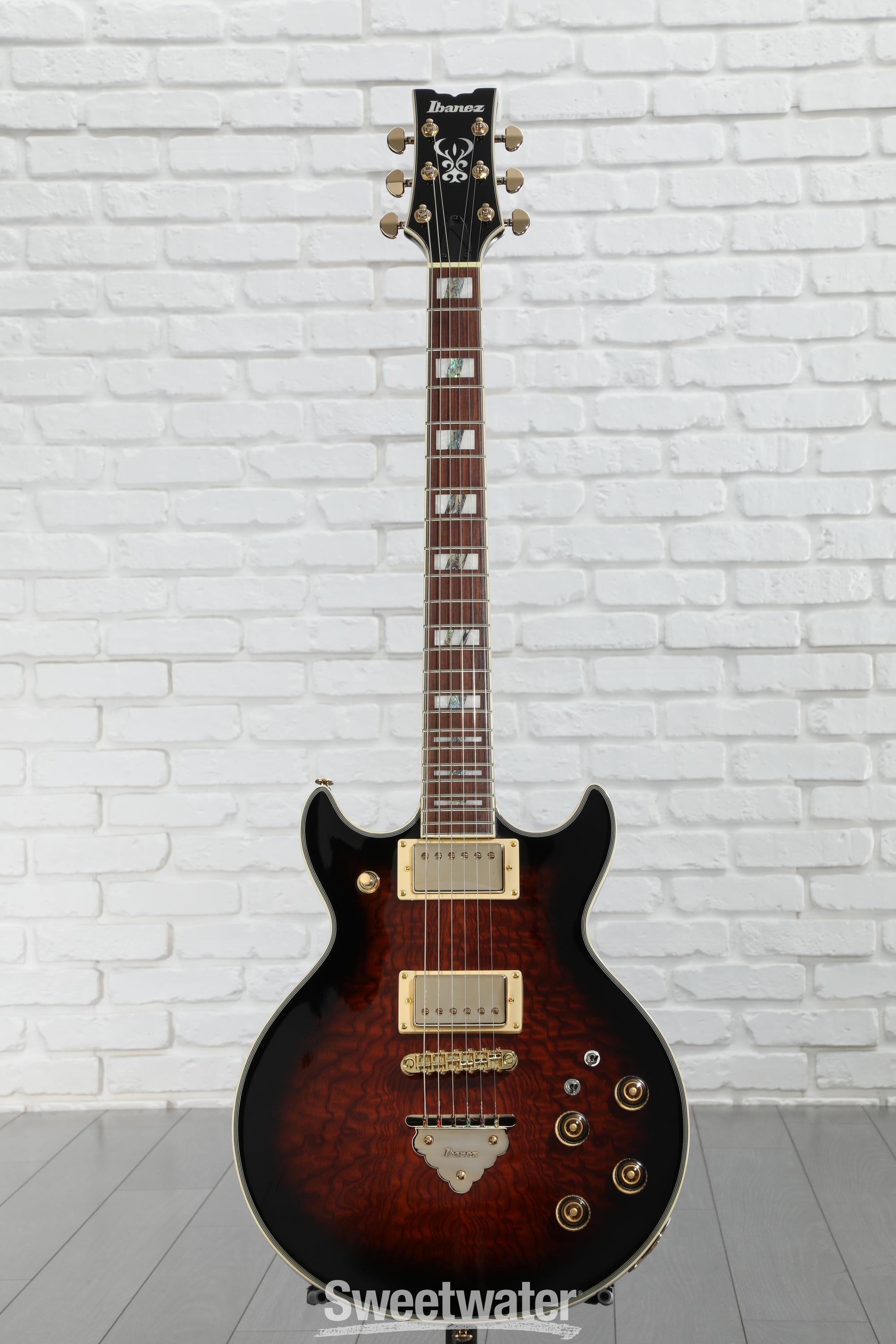 Ibanez AR325QA - Dark Brown Sunburst | Sweetwater