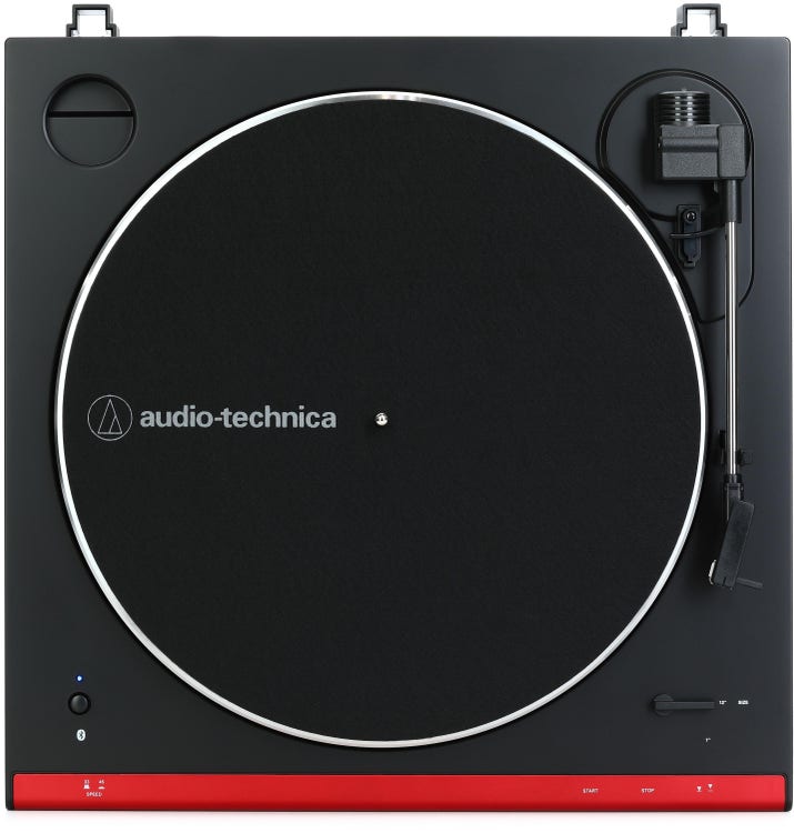 Audio-Technica ATLP60XBT Bluetooth Stereo Turntable Black AT-LP60XBT-BK -  Best Buy