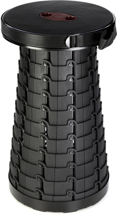MiniMax Collapsible Stool Black Sweetwater