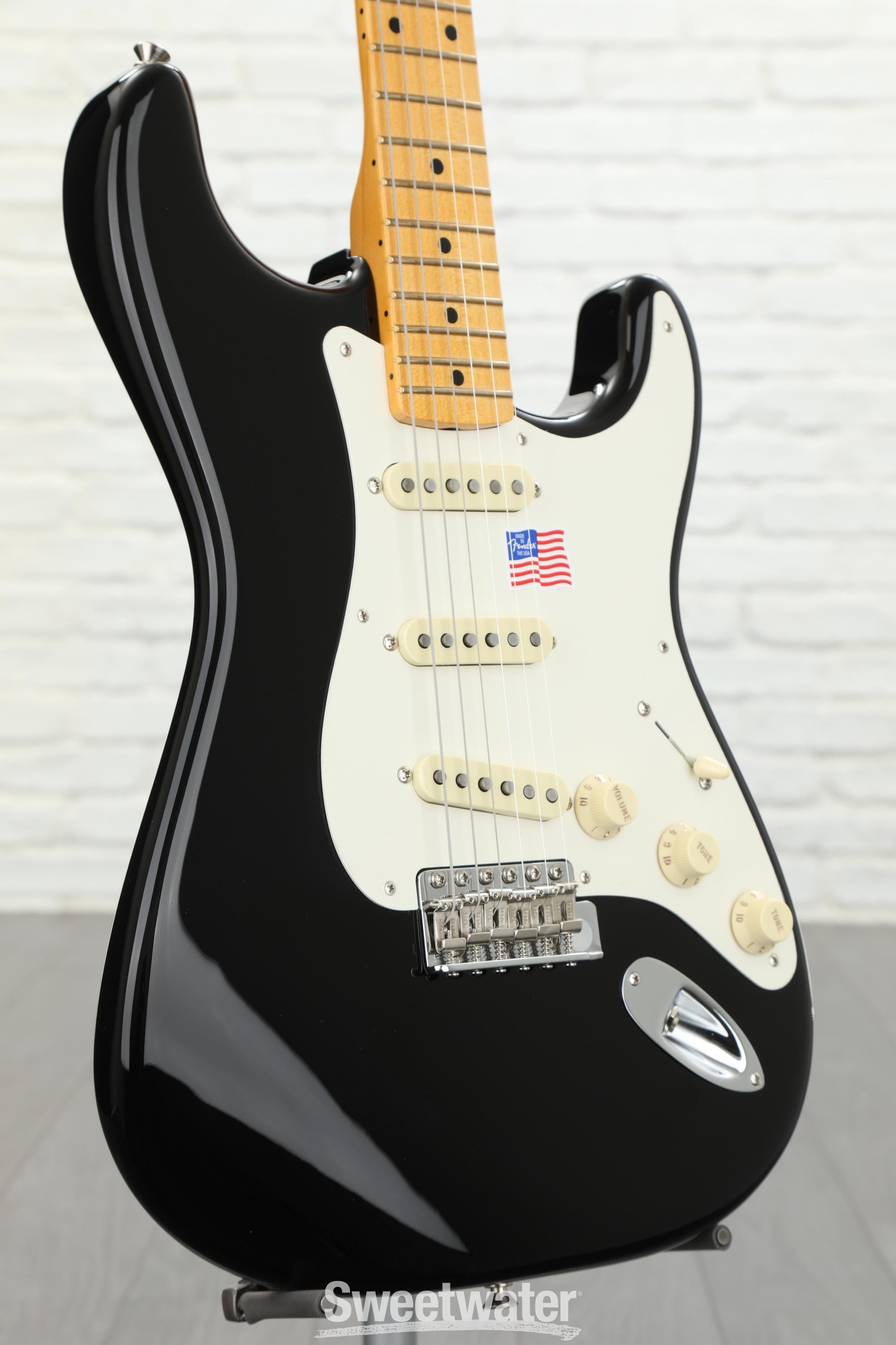 Fender Eric Johnson Stratocaster - Black with Maple Fingerboard 