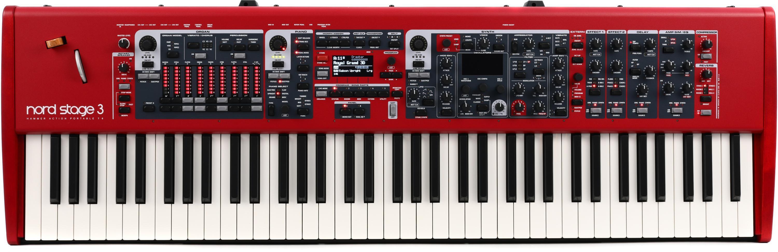 Nord Stage 3 HP76 76-key Stage Keyboard