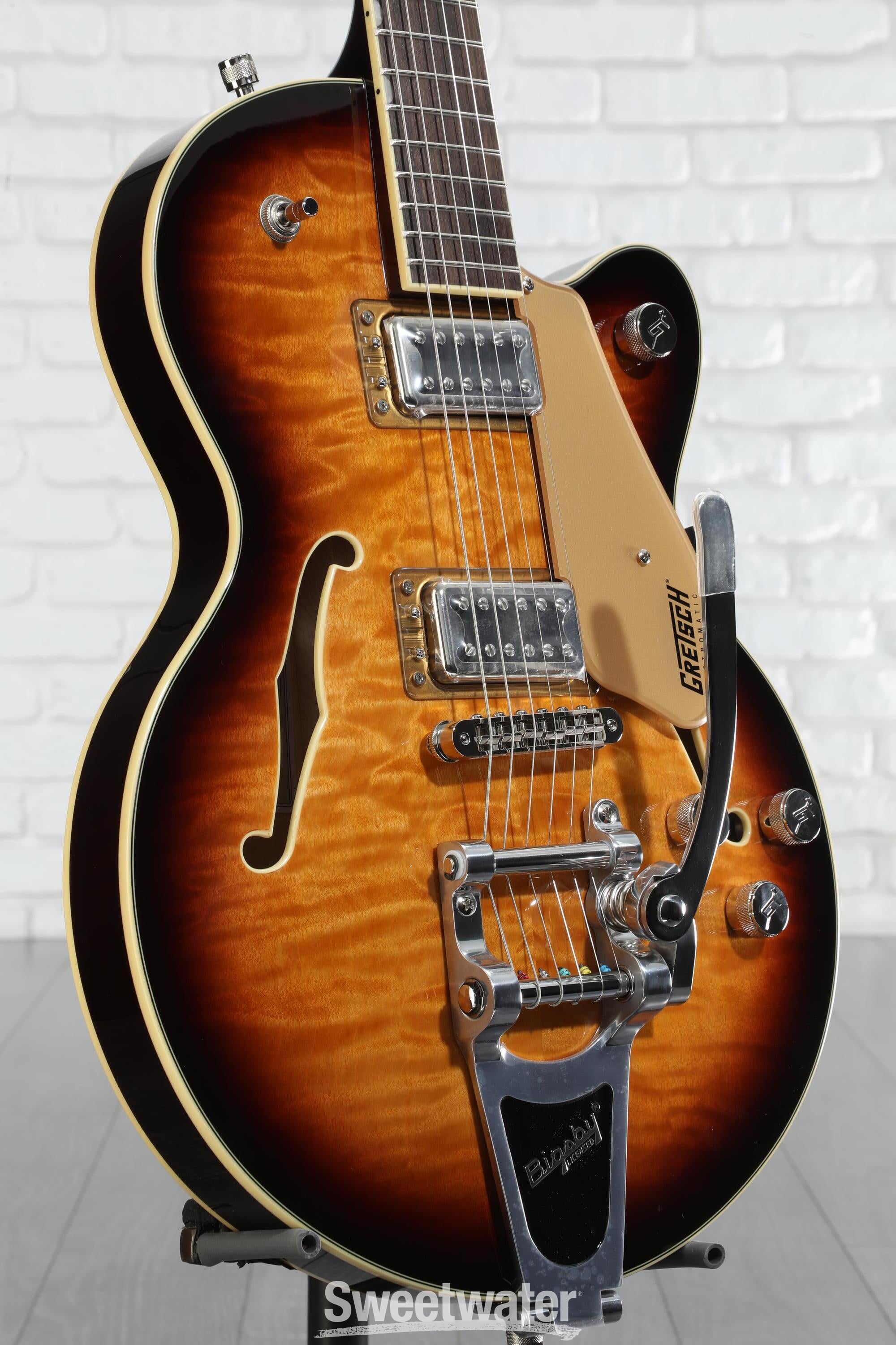 G5655T-QM Electromatic® Sweet Tea Gretsch G5655T-QM Electromatic Center Block Jr. Quilted