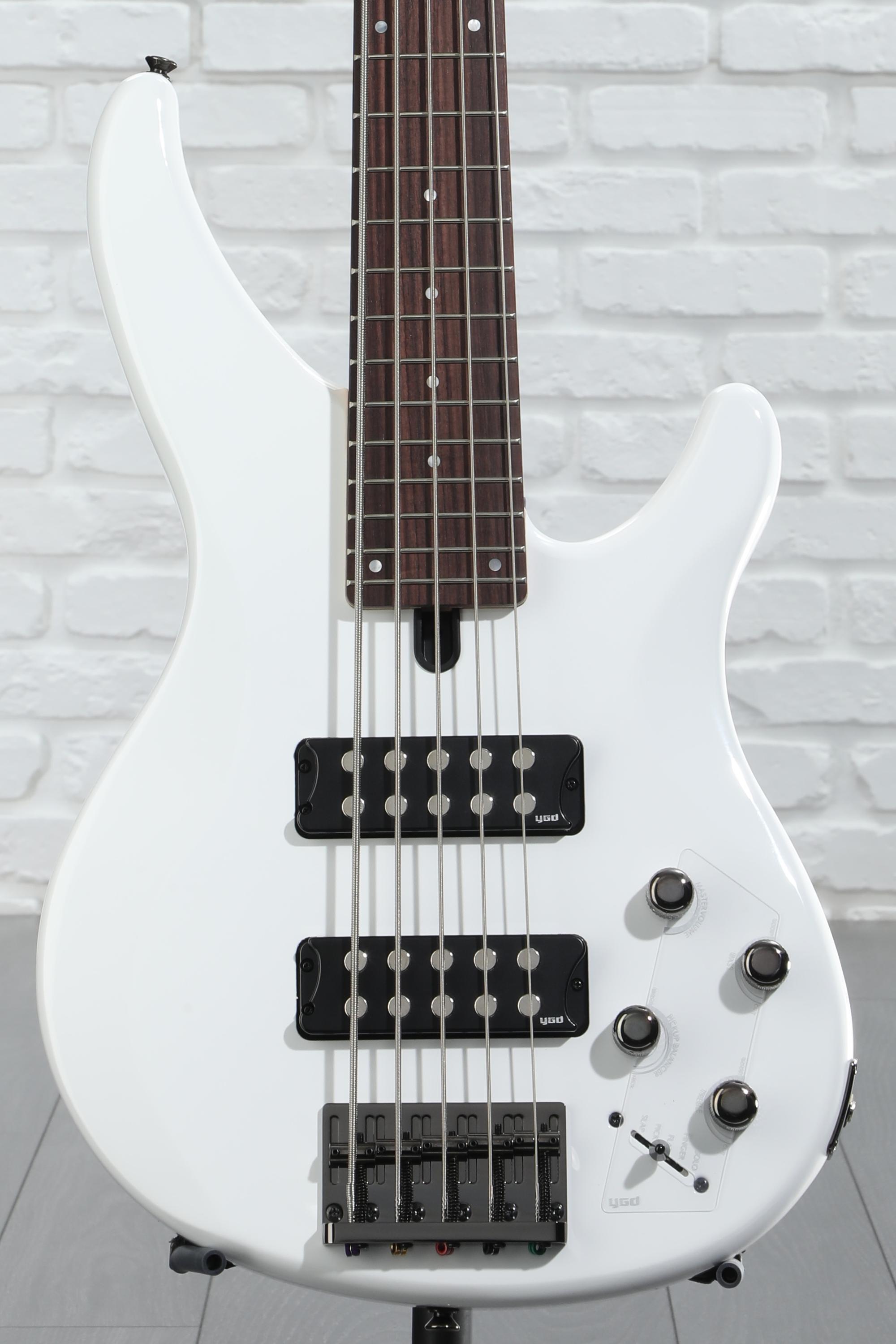 Yamaha TRBX305 5-string Bass Guitar - White Reviews | Sweetwater Yamaha TRBX305 5-string Bass Guitar - White Reviews | Sweetwater