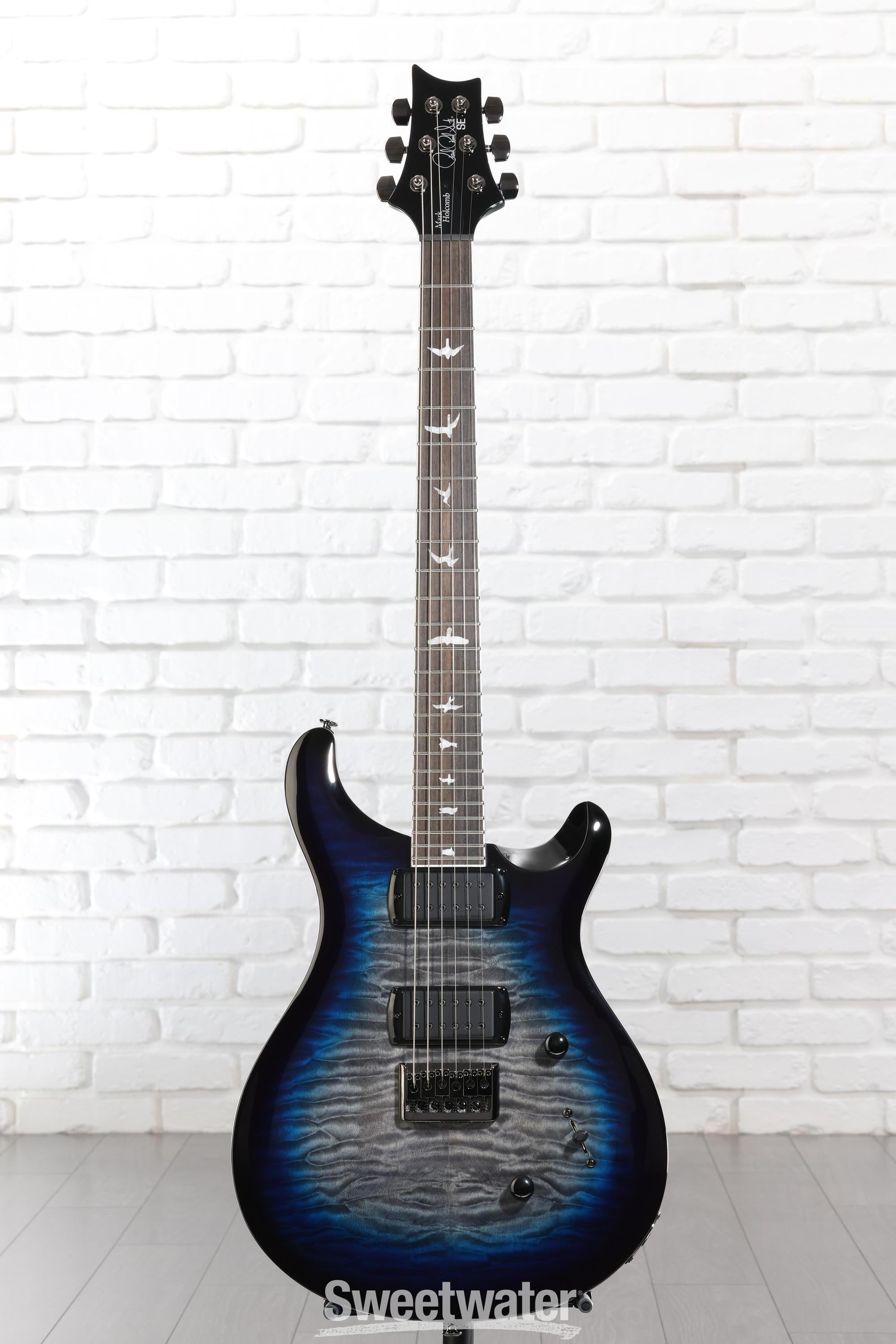 PRS SE Mark Holcomb Signature Electric Guitar - Holcomb Blue Burst