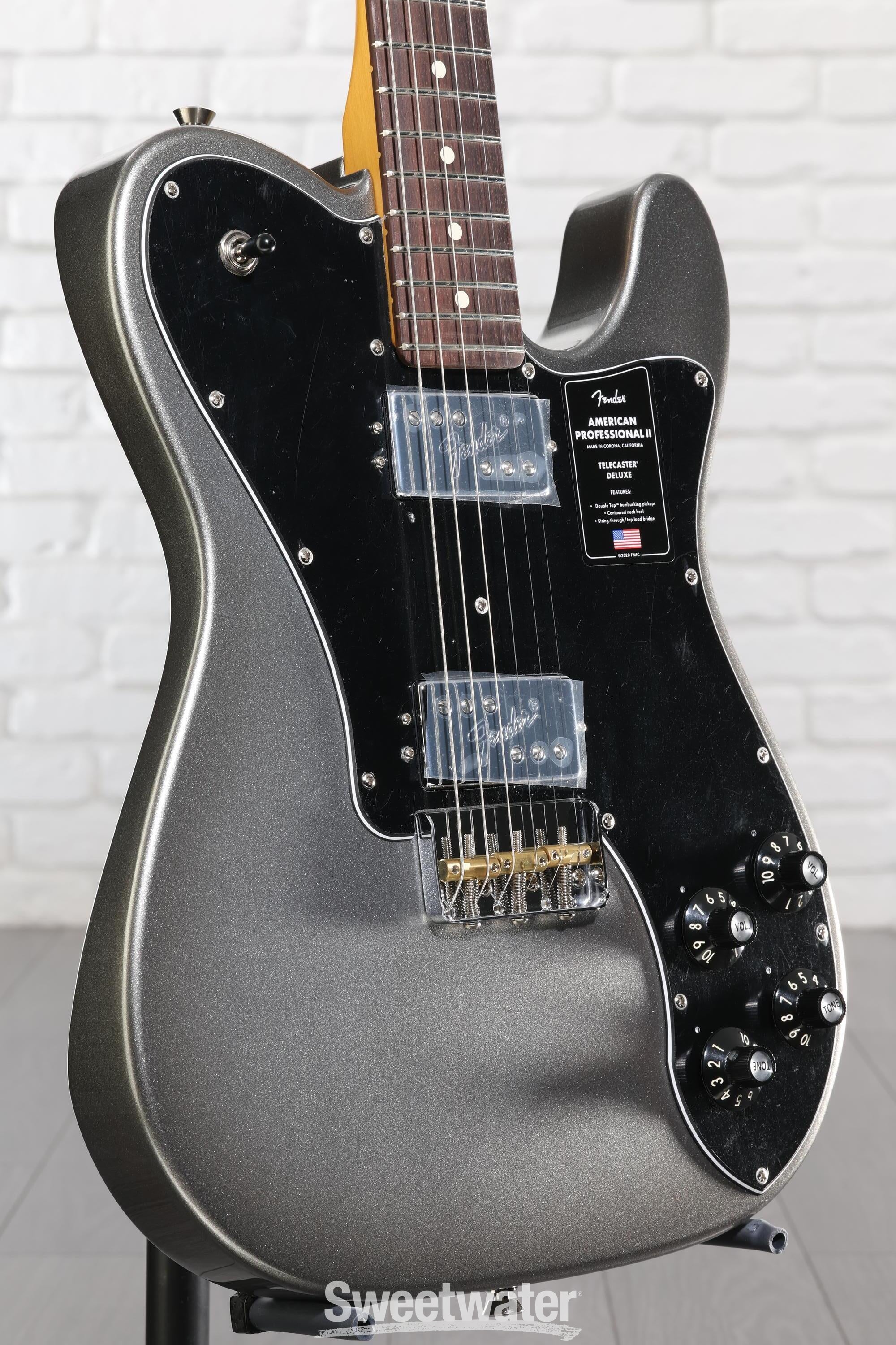 Fender American Professional II Telecaster Deluxe - Mercury with