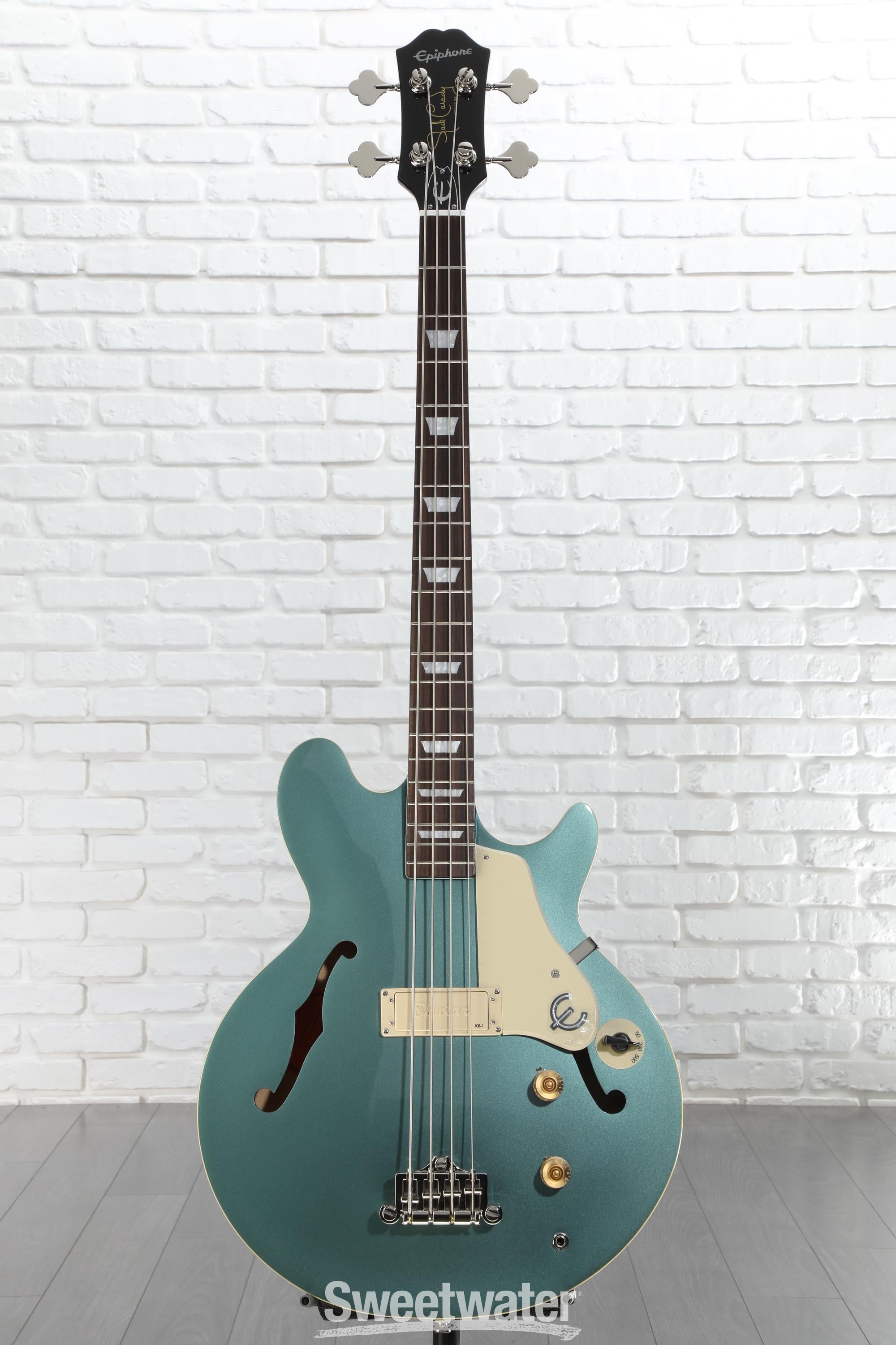 Epiphone Jack Casady Signature Bass - Faded Pelham Blue | Sweetwater