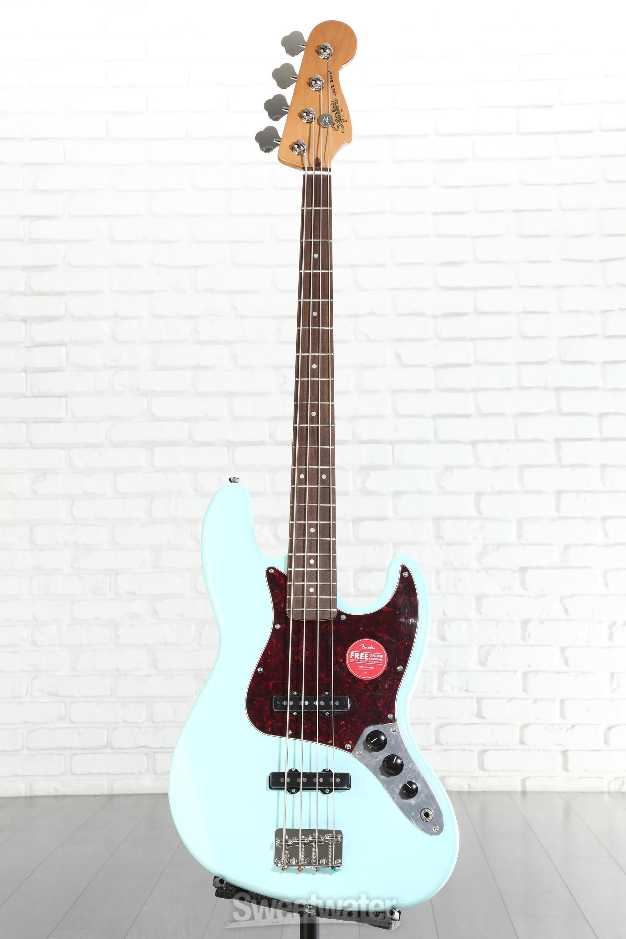 Squier Classic Vibe '60s Jazz Bass - Daphne Blue | Sweetwater