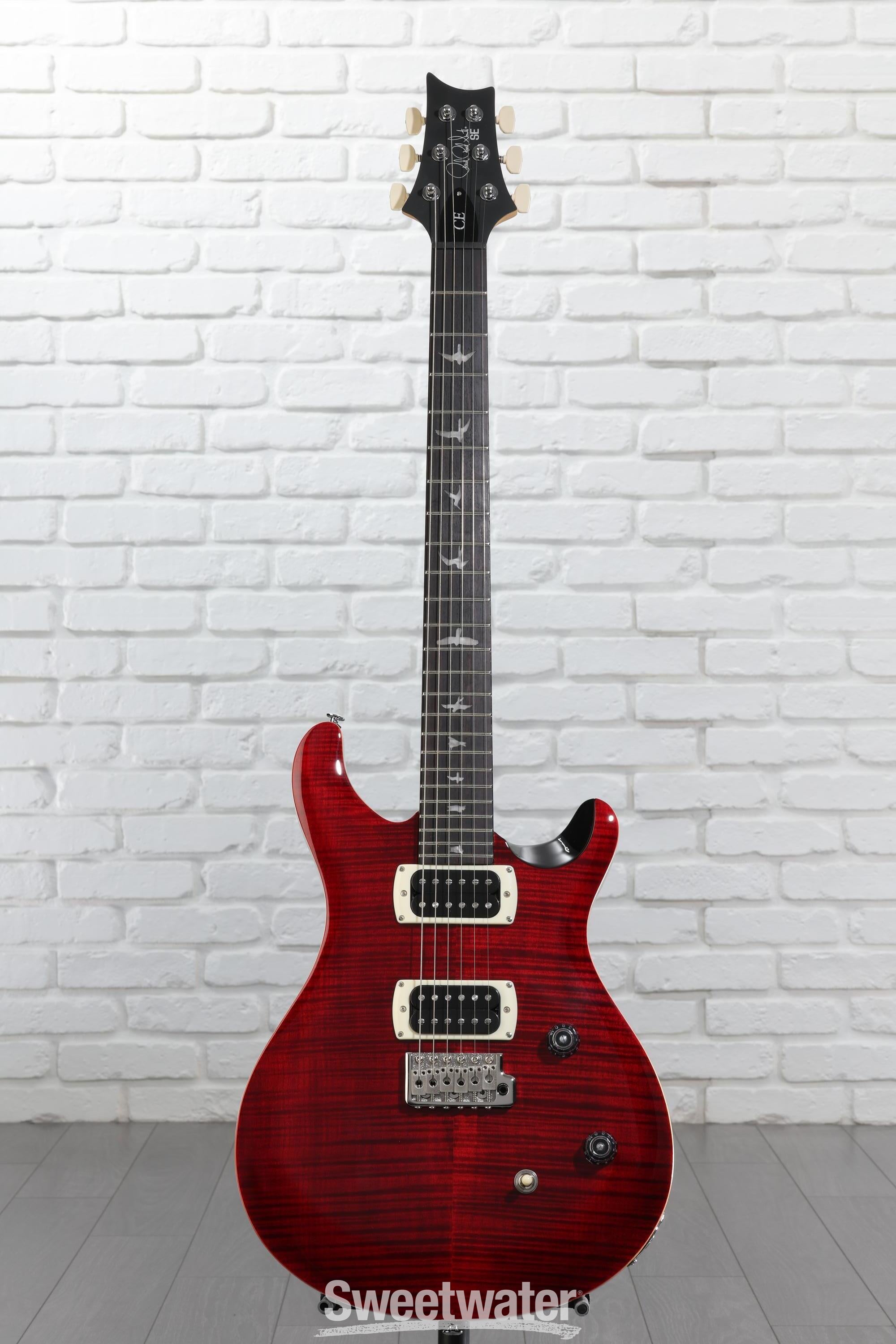 PRS SE CE 24 Electric Guitar - Black Cherry | Sweetwater