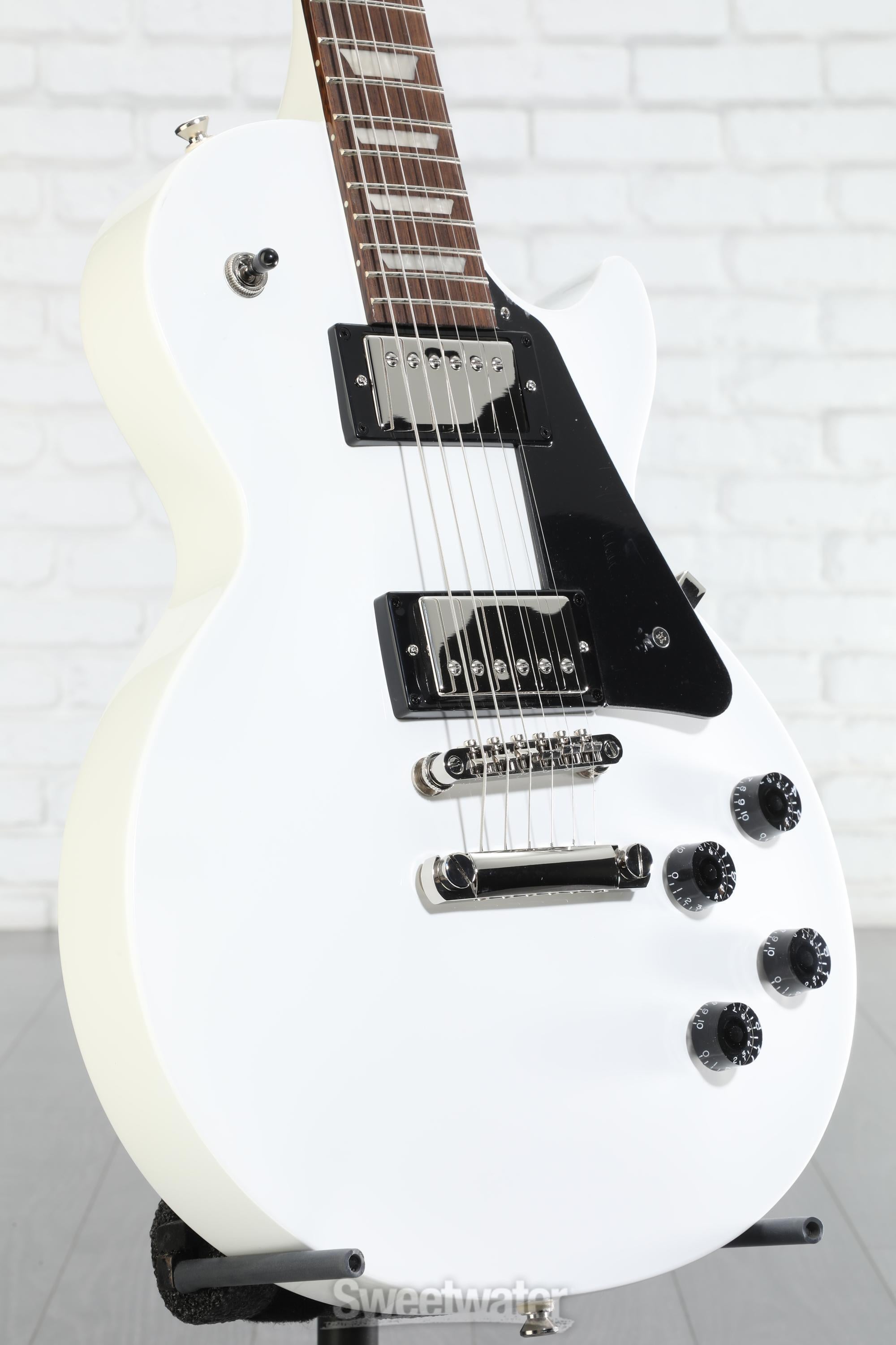 Epiphone Les Paul Studio Electric Guitar - Alpine White | Sweetwater