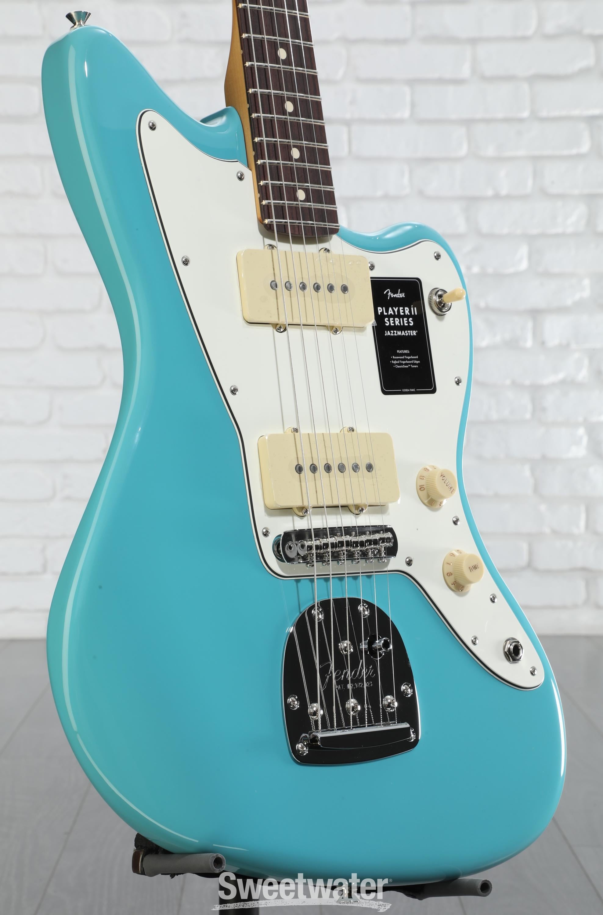 Fender Player II Jazzmaster Electric Guitar - Aquatone Blue