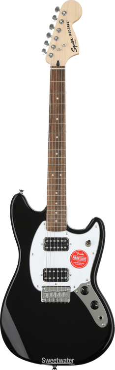 Squier Bullet Mustang HH - Black with Indian Laurel Squier Bullet Mustang HH - Black with Indian Laurel