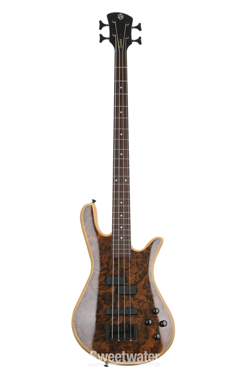 Spector Legend 4 Classic Bass Guitar - Natural Walnut Burl Gloss 