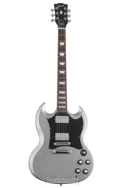 【美品】Gibson SG standard Gibson SG Standard Electric Guitar - Silver Metallic