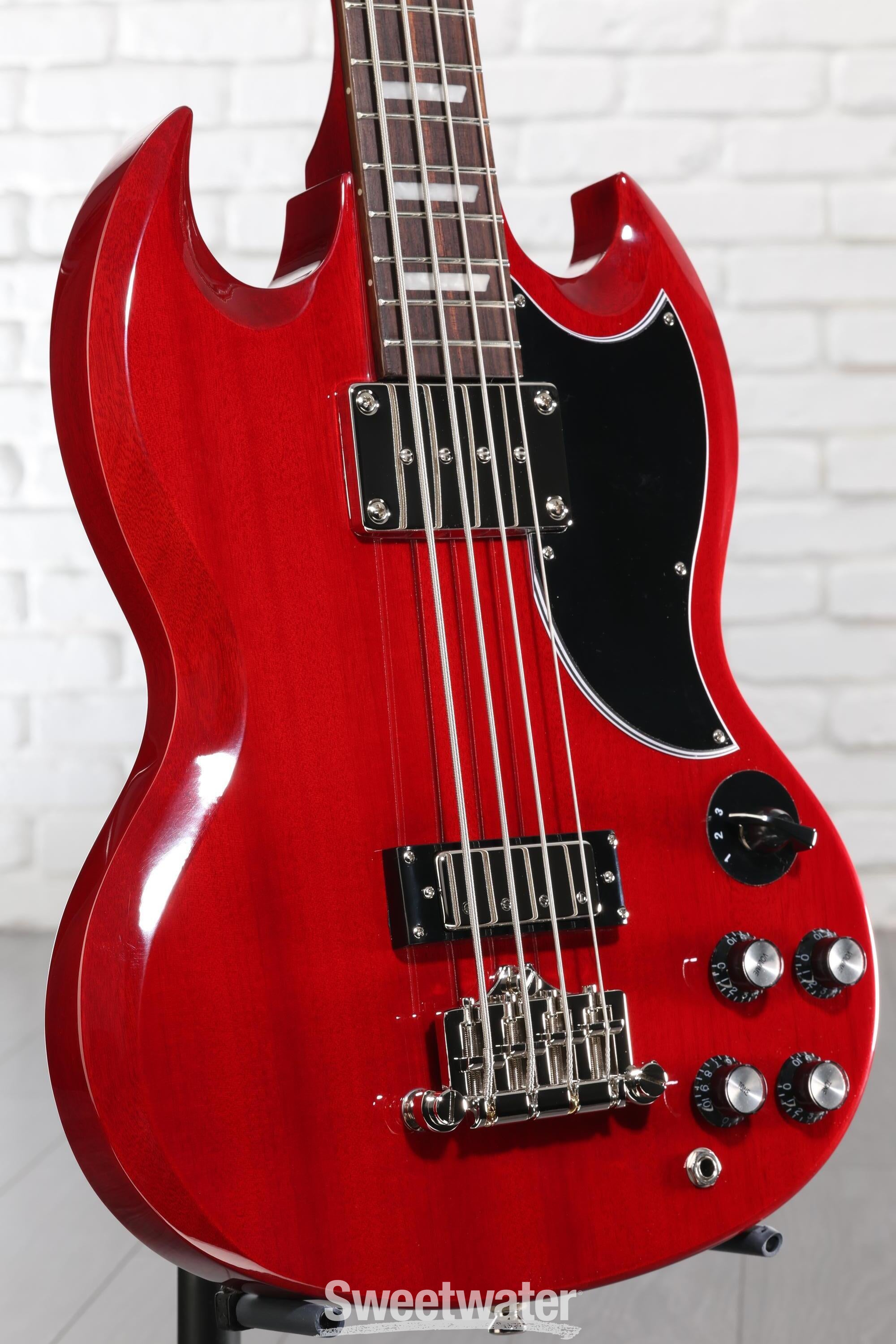 Epiphone eb−3 Epiphone EB-3 Bass Guitar - Cherry | Sweetwater