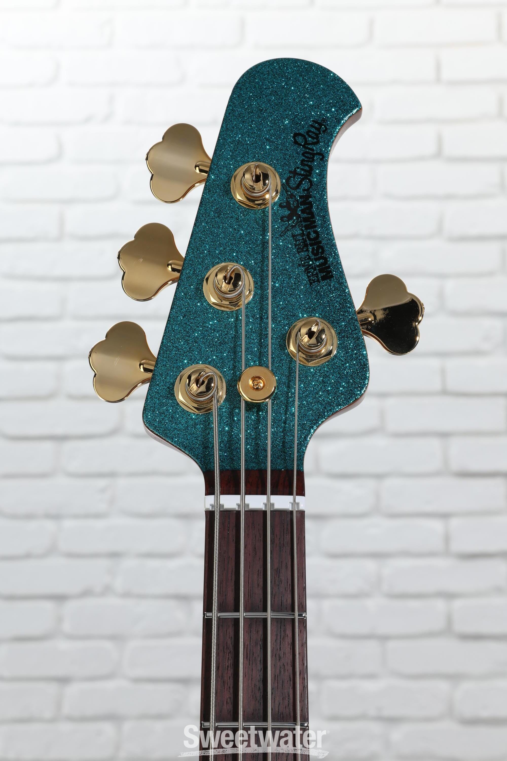 ギター Space Ball Ernie Ball Music Man StingRay Special Bass Guitar - Eclipse