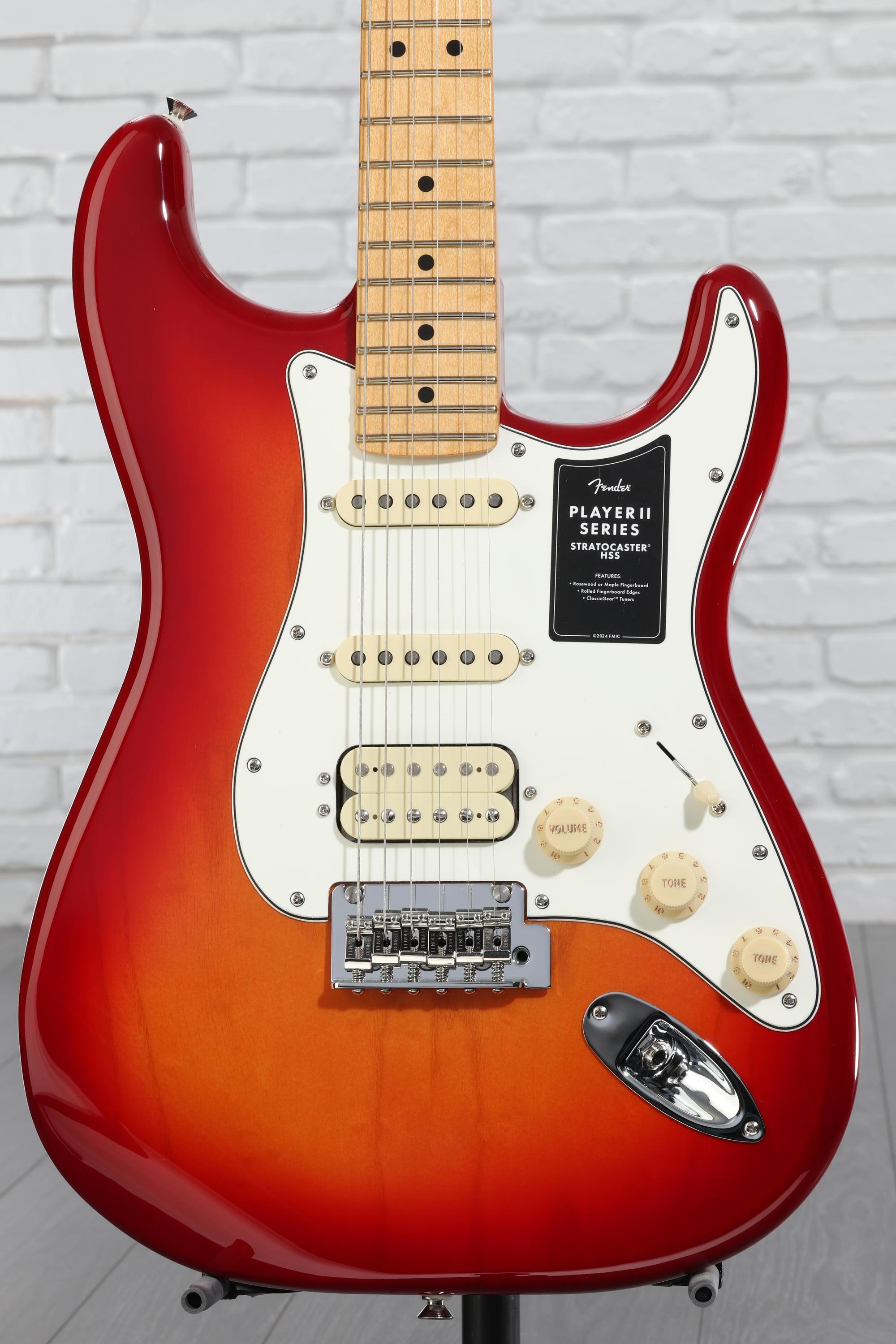 Fender Player II Stratocaster HSS Electric Guitar - Aged