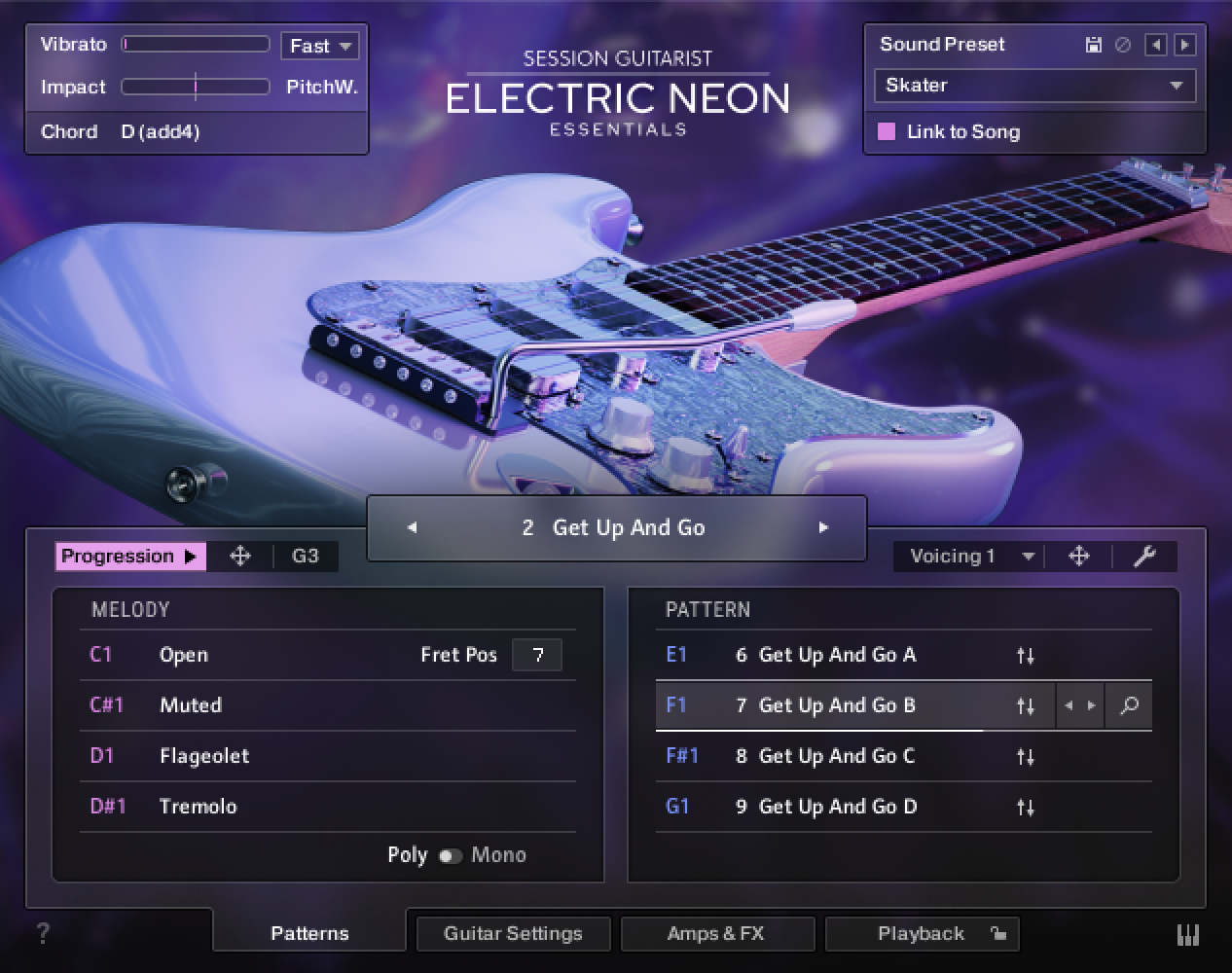 Photo of Native Instruments Session Guitarist - Electric Neon Essentials Virtual Instrument Plug-in