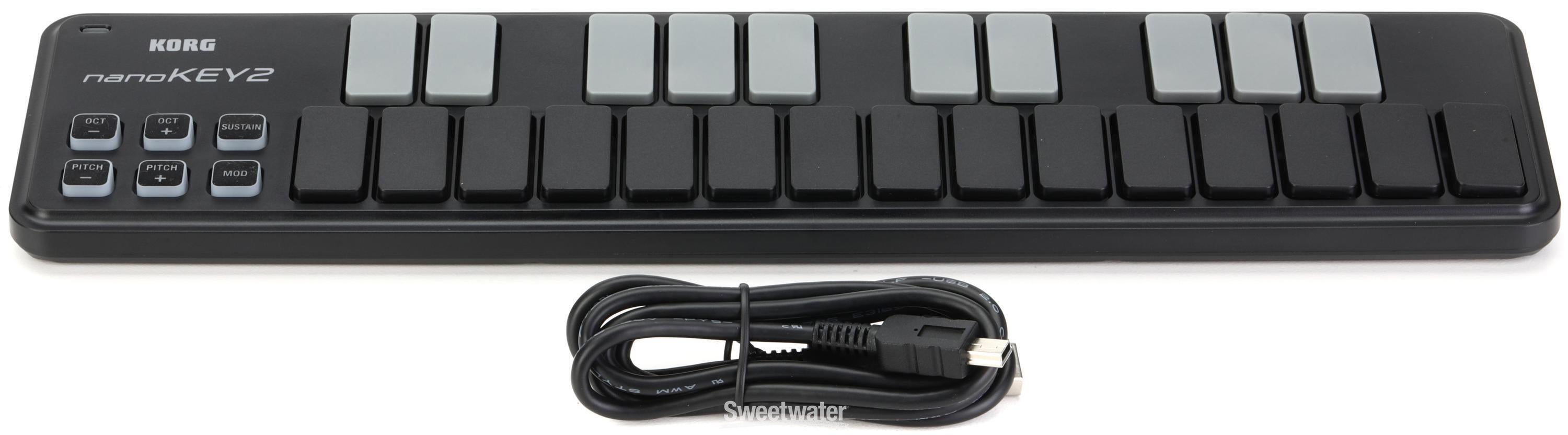 Korg nanoKEY2 25-key Keyboard Controller - Black Reviews | Sweetwater