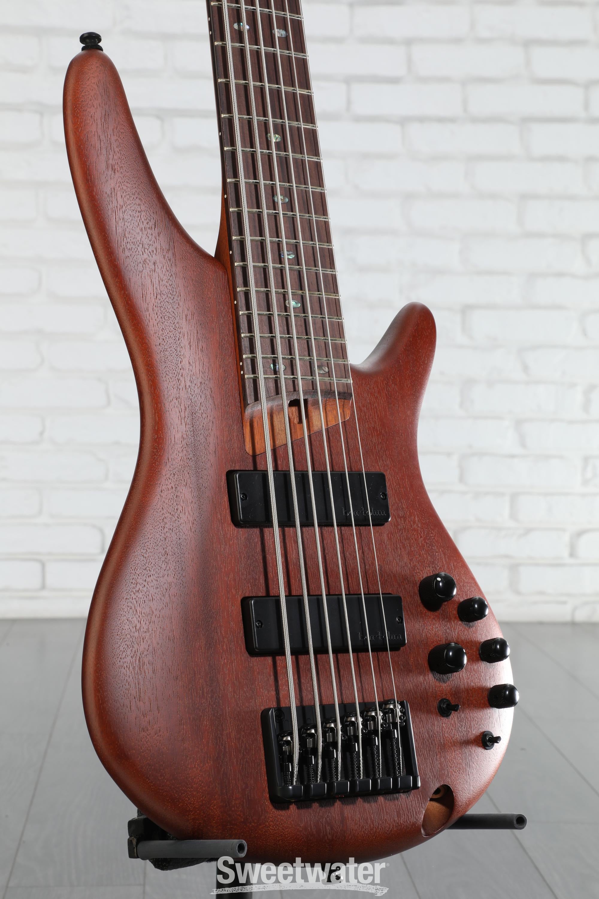 Ibanez SR506E Bass Guitar - Brown Mahogany | Sweetwater