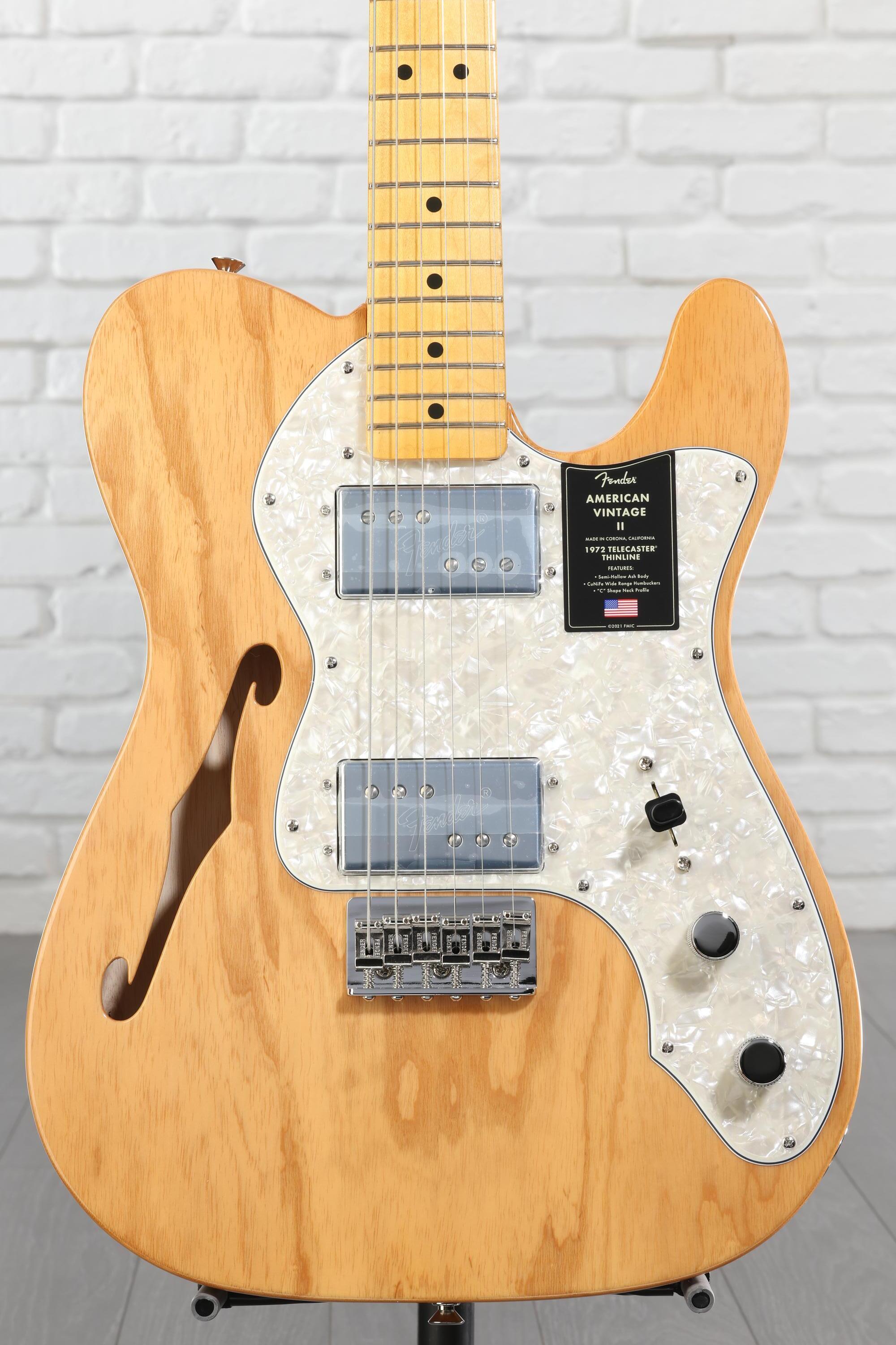 Fender American Vintage II 1972 Telecaster Thinline Electric