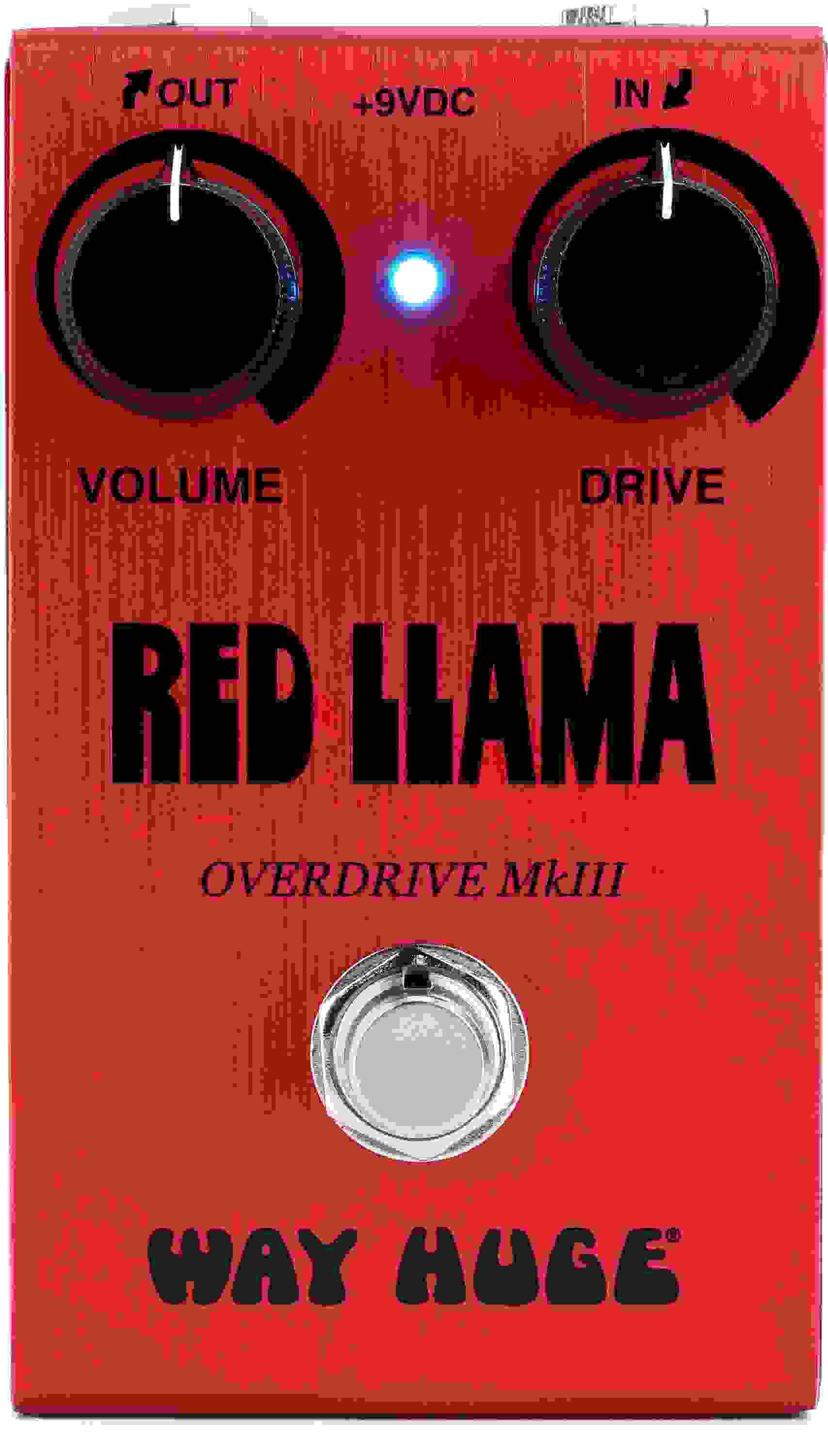 Way Huge Red Llama Overdrive MkIII Smalls Pedal