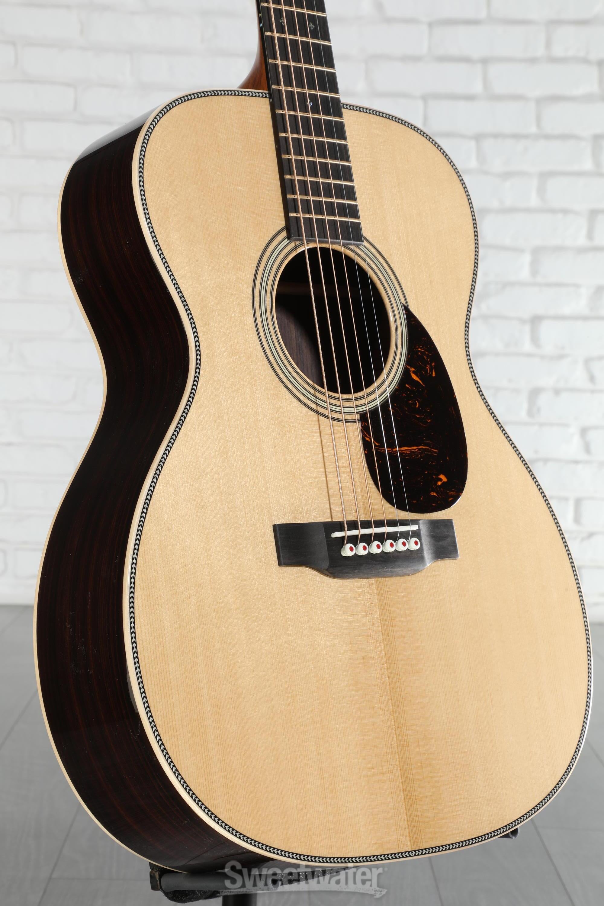 Martin OM-28 Modern Deluxe Acoustic Guitar - Natural | Sweetwater
