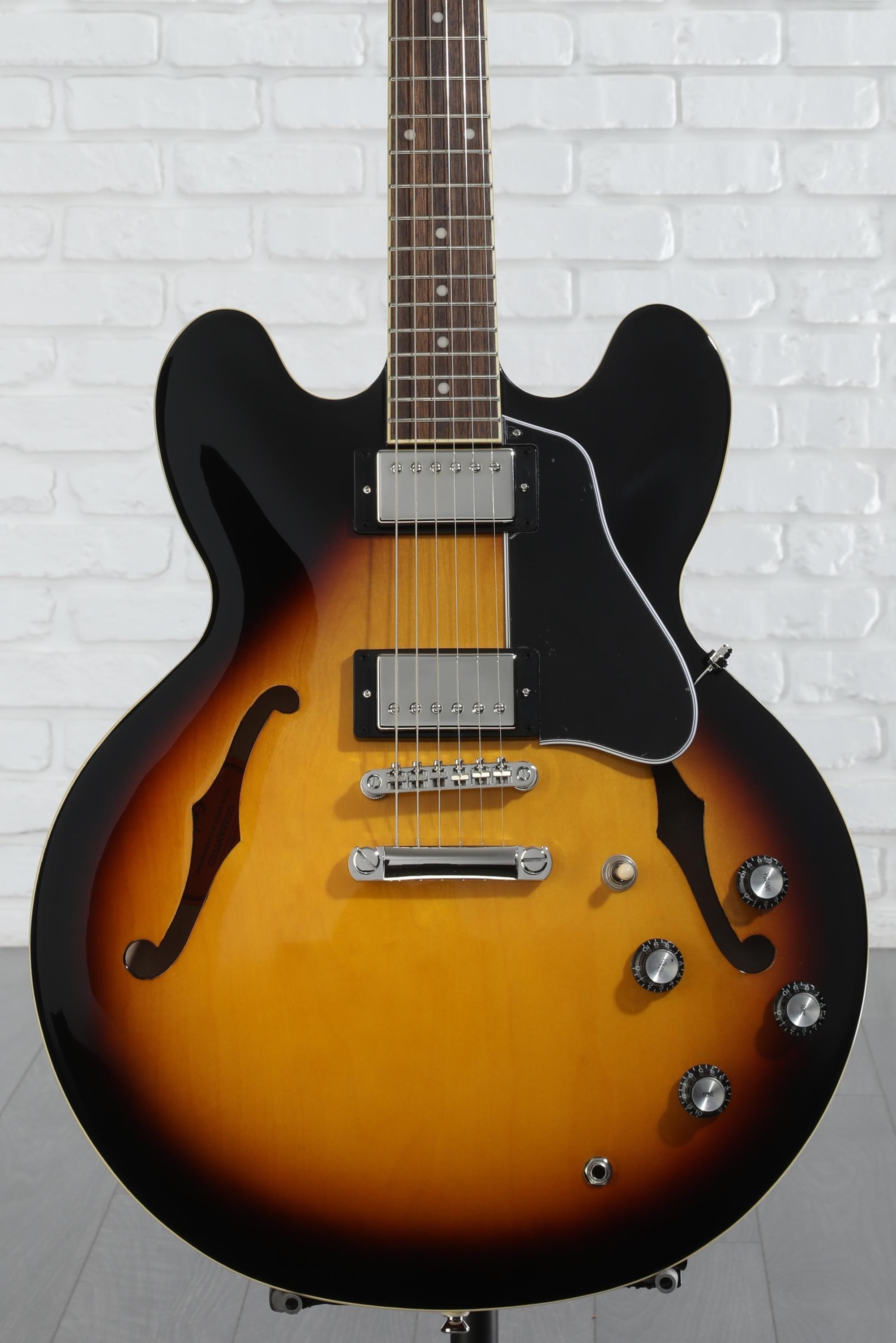 Epiphone es335 サンバースト Epiphone ES-335 Semi-hollowbody Electric Guitar - Vintage