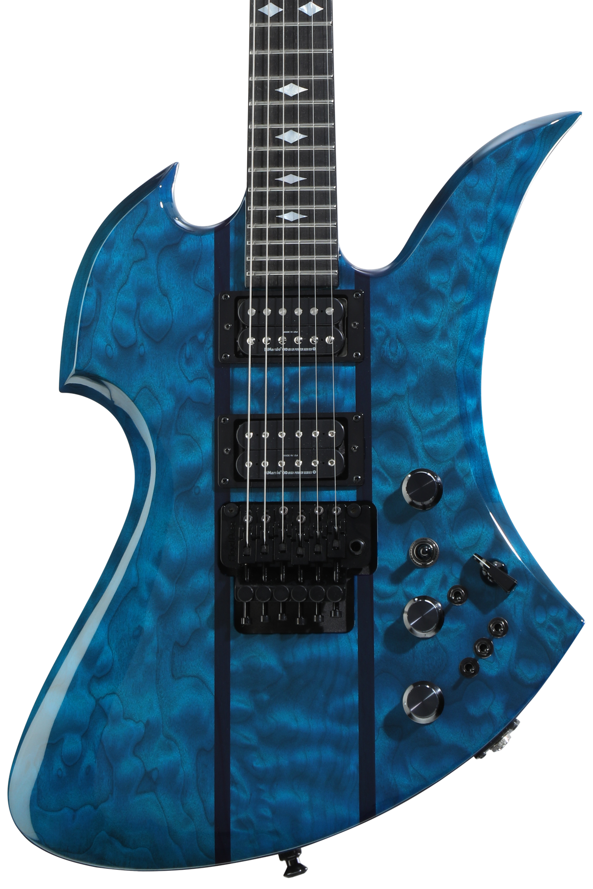 B.C. Rich USA Handcrafted Mockingbird SL Electric Guitar - Trans