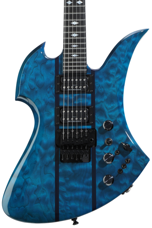 B.C. Rich USA Handcrafted Mockingbird SL Electric Guitar - Trans