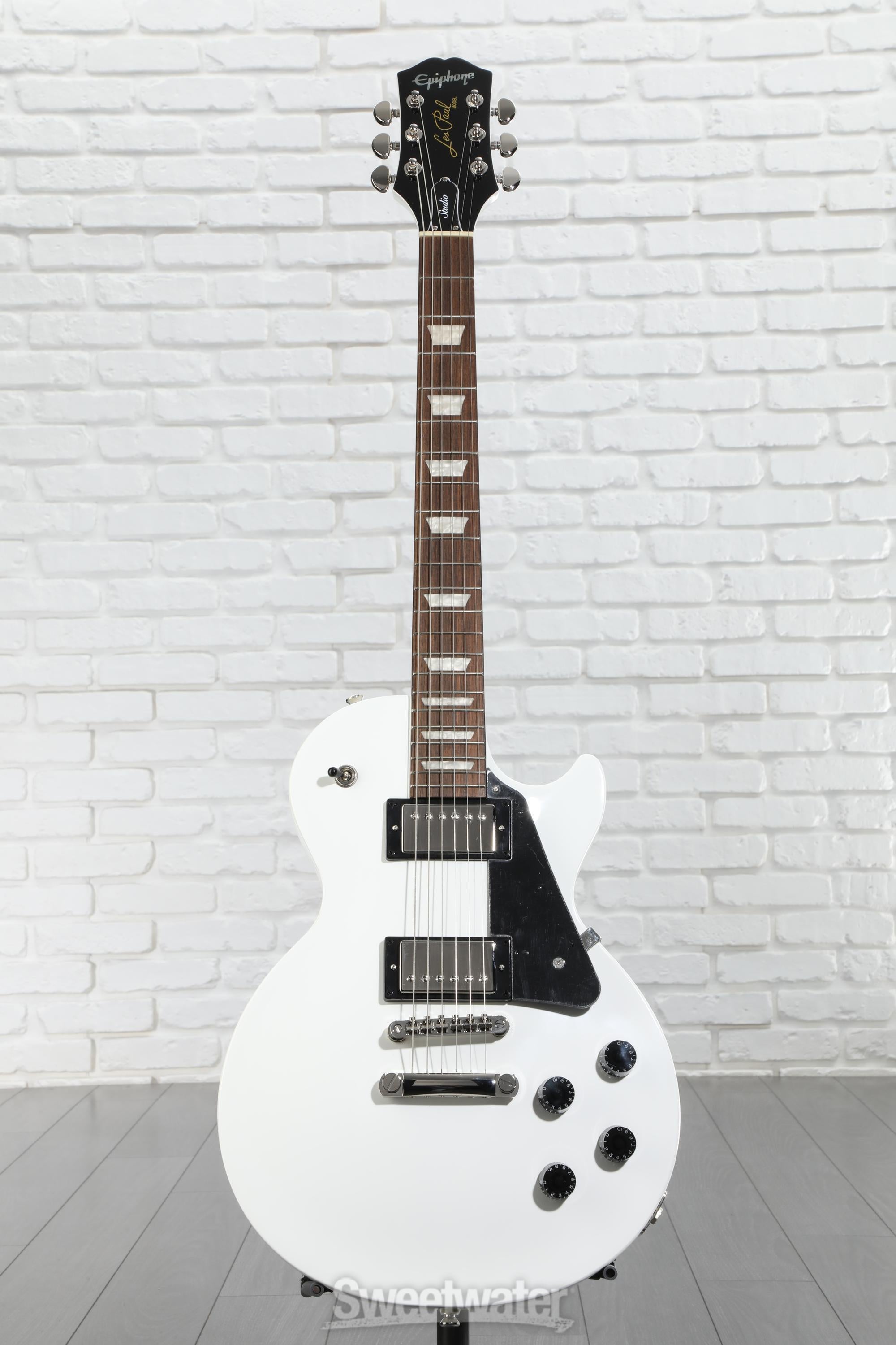 Epiphone Les Paul Studio Electric Guitar - Alpine White