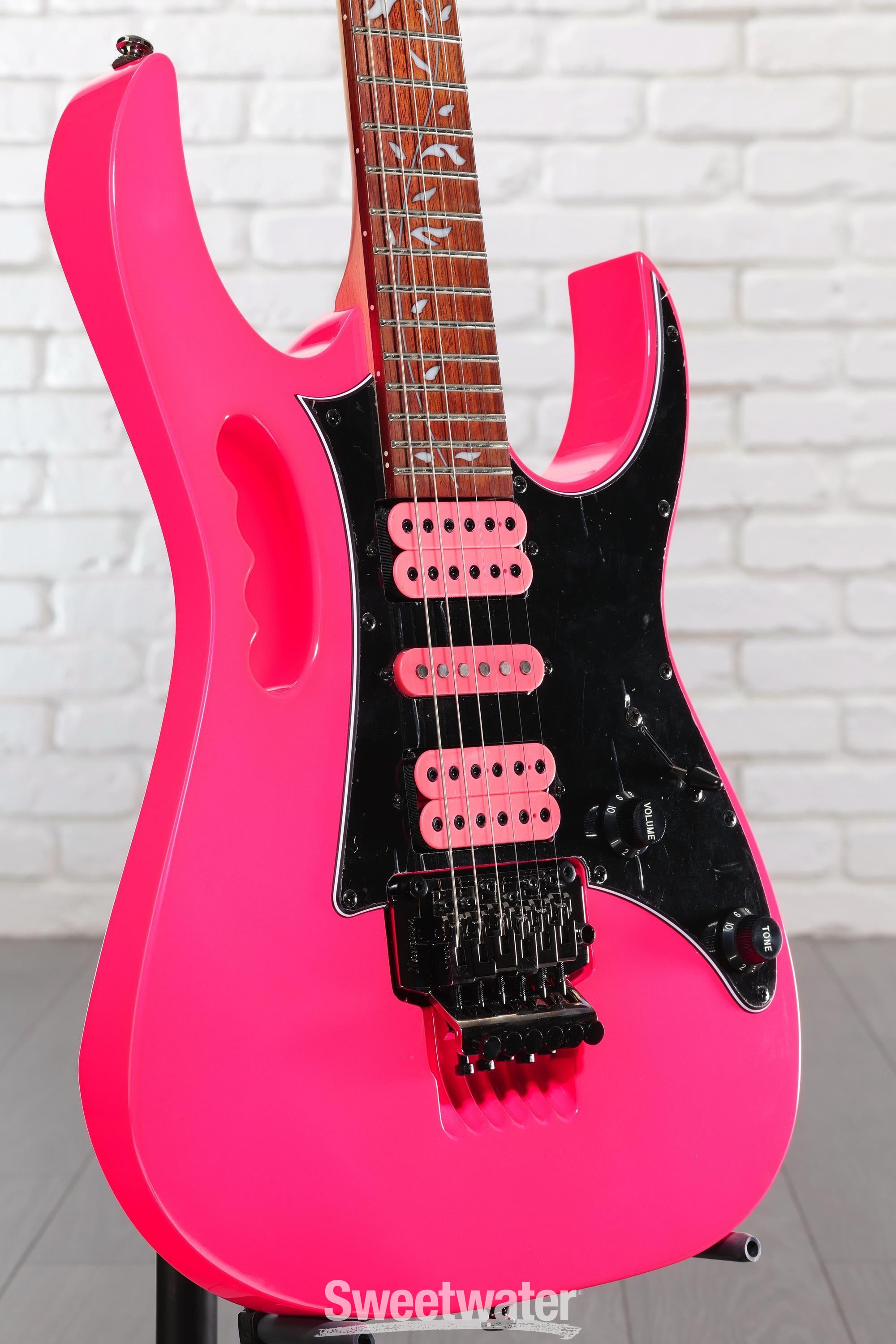 Ibanez Steve Vai Signature JEMJRSP - Pink | Sweetwater
