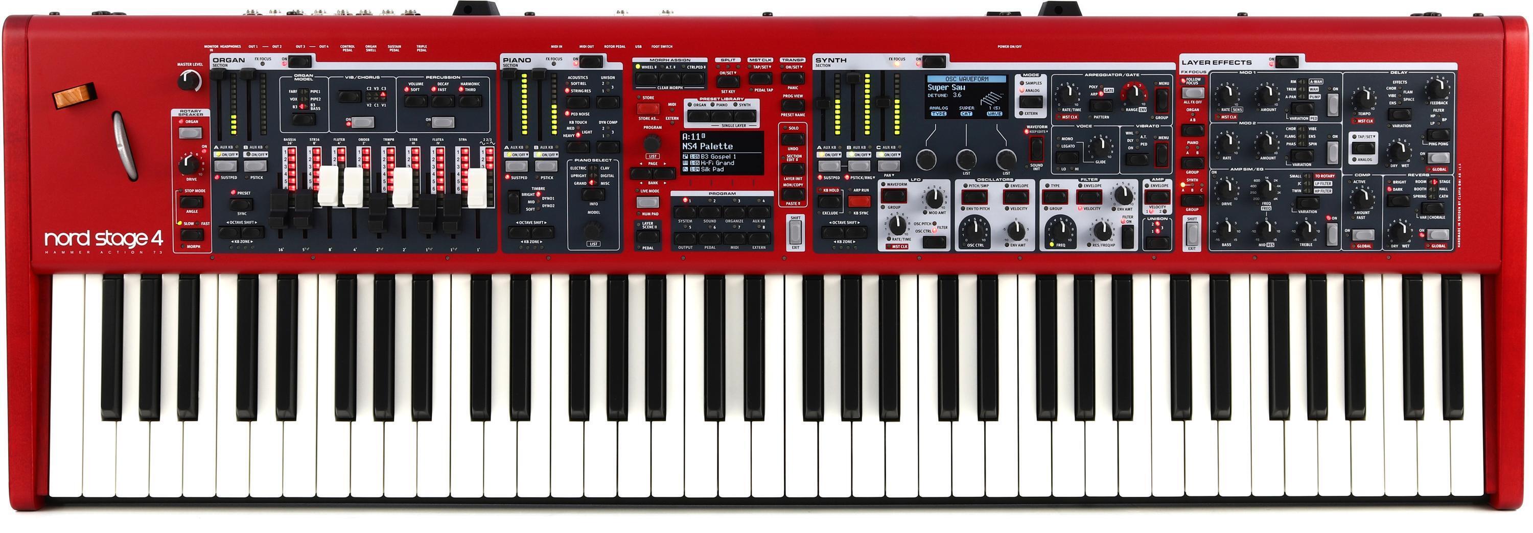 Nord Stage 2 EX 88 Stage Keyboard | Sweetwater