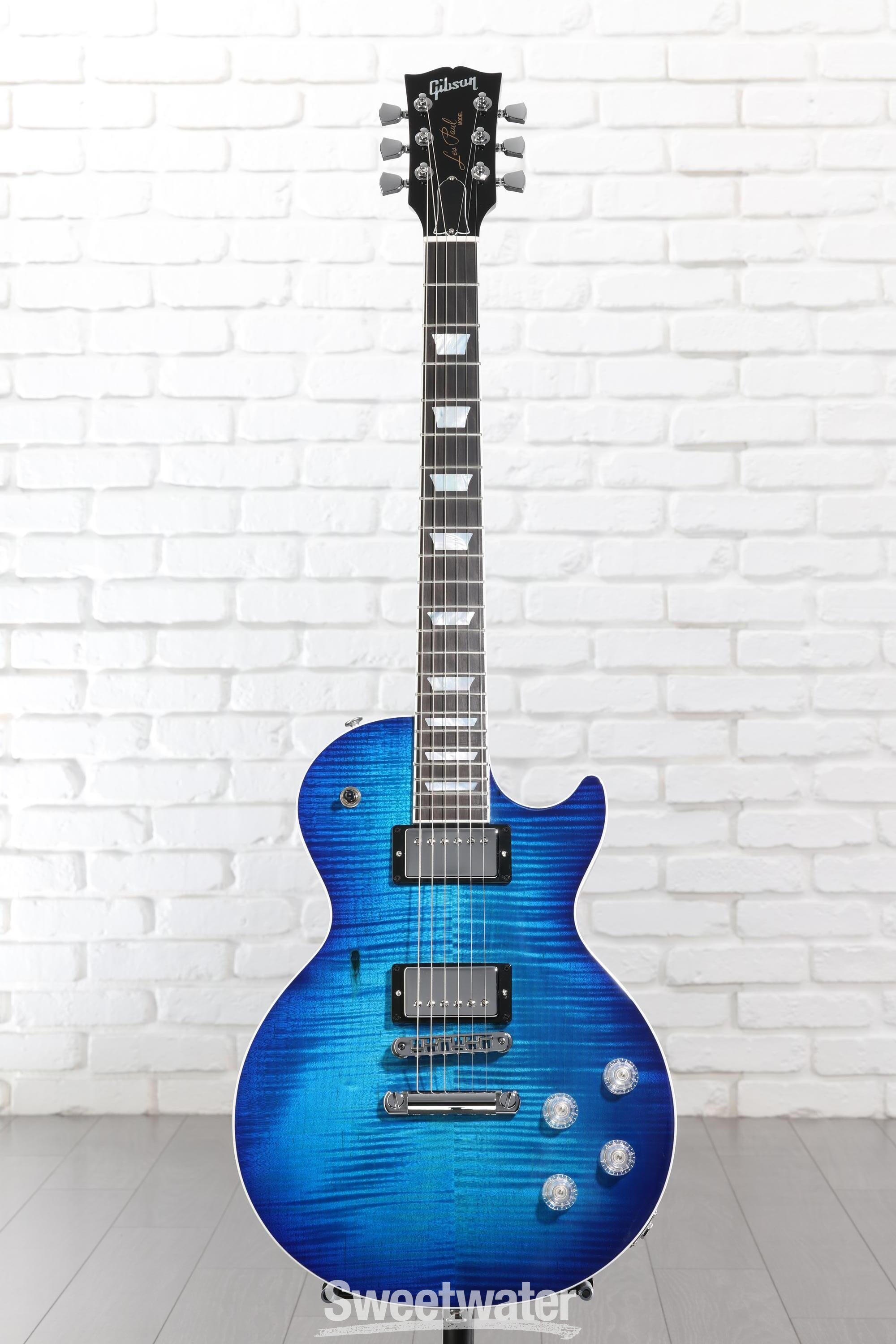 Gibson Les Paul Modern Figured Electric Guitar - Cobalt Burst