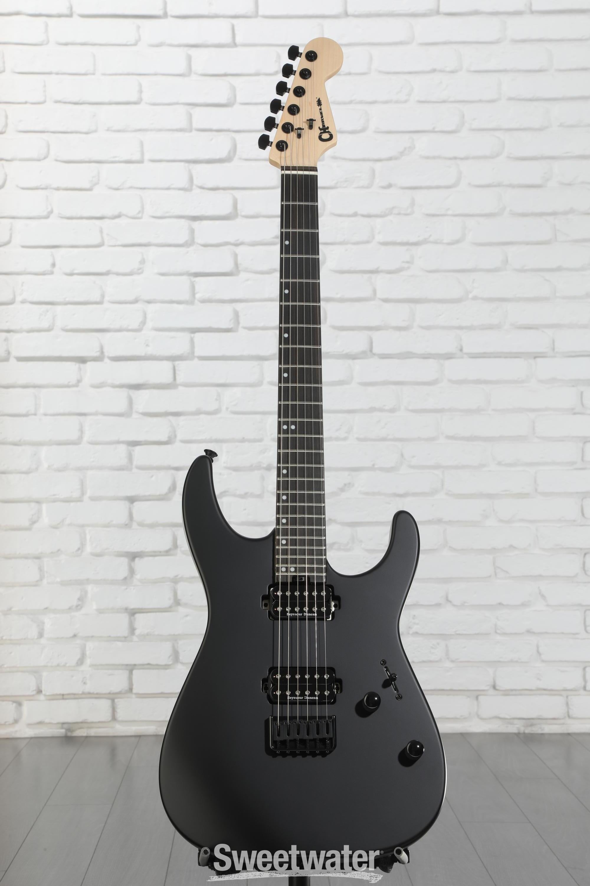 Charvel Pro-Mod DK24 HH HT Electric Guitar - Satin Black | Sweetwater