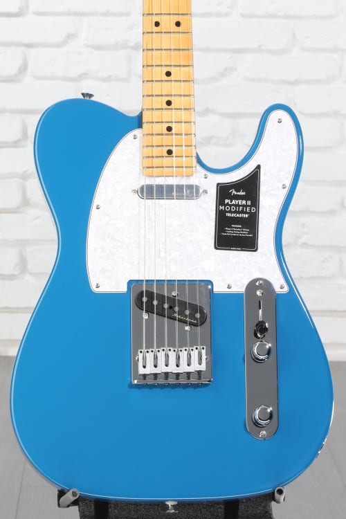 Fender Player II Modified Telecaster Electric Guitar - Electric Blue, Maple Fingerboard
