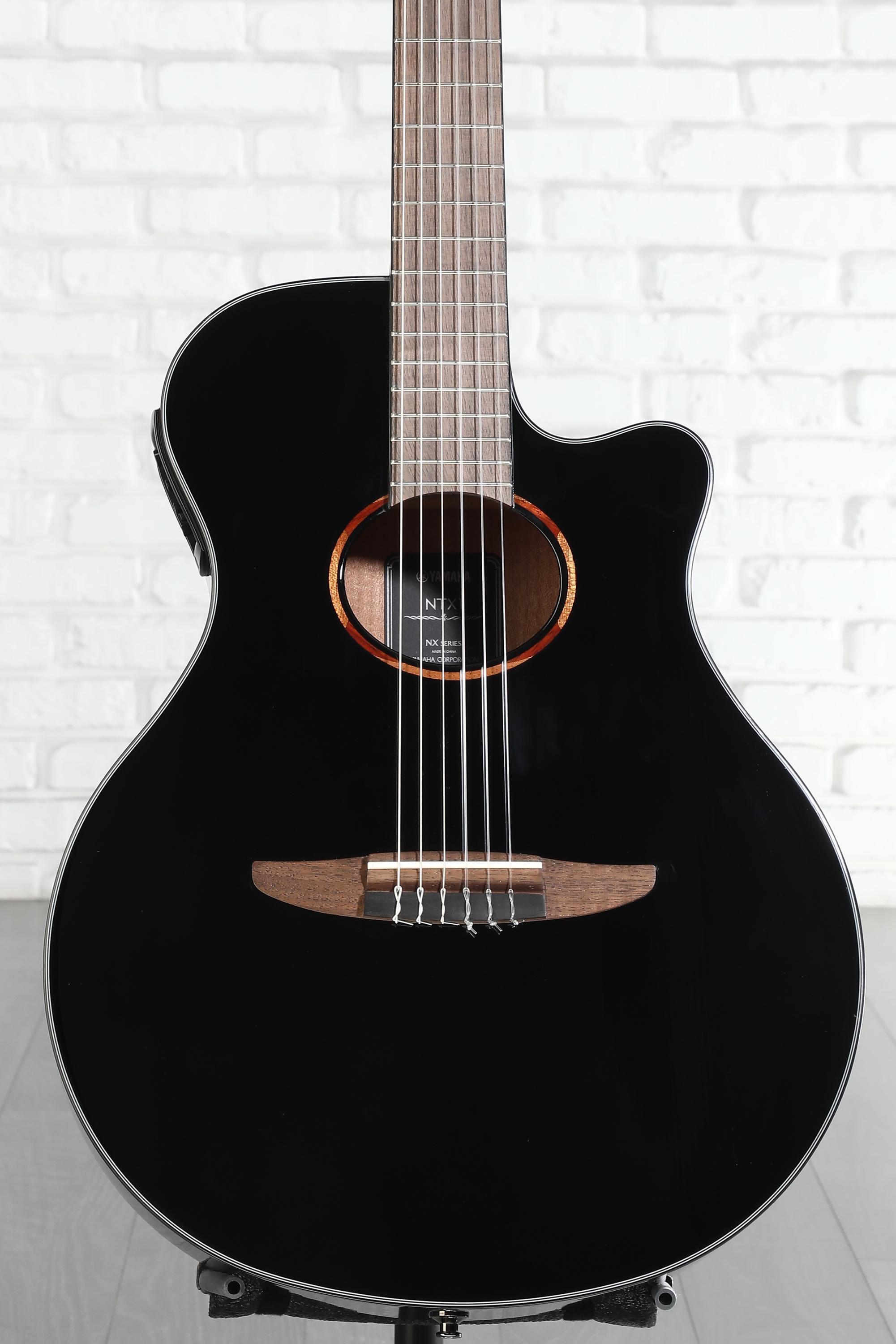 Yamaha NTX1 Nylon String Acoustic-electric Guitar - Black | Sweetwater
