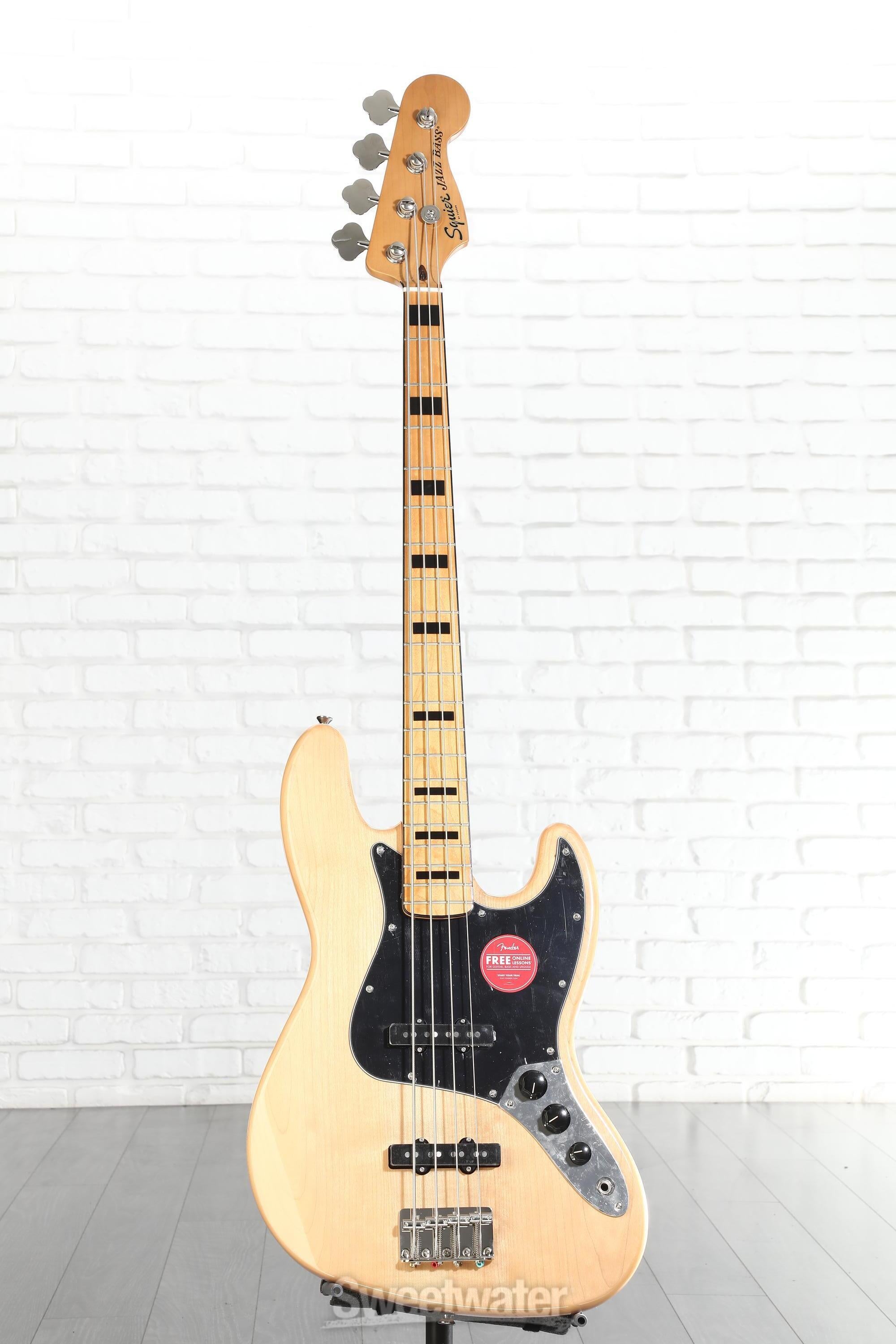 Squier Classic Vibe '70s Jazz Bass - Natural | Sweetwater