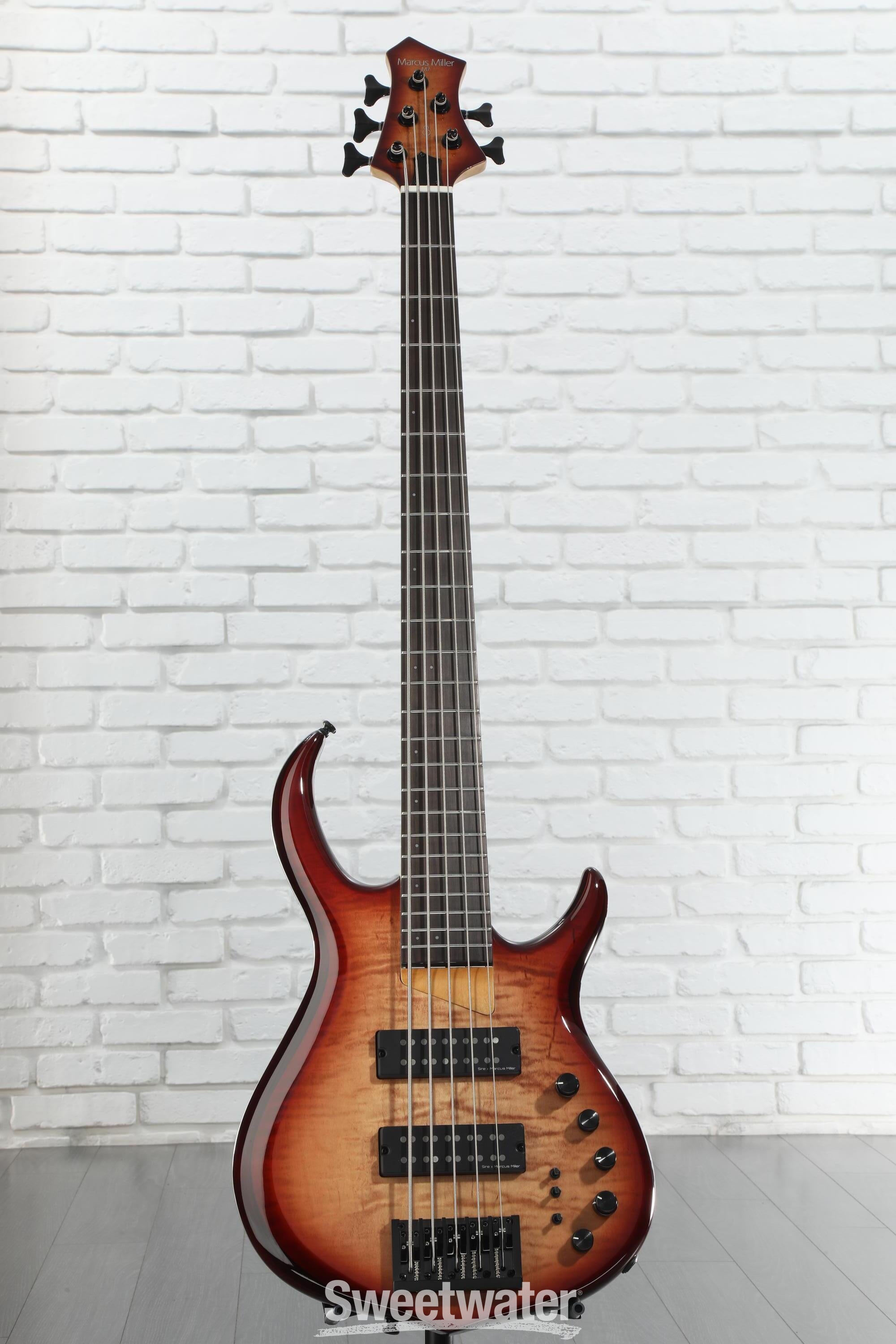 Sire Marcus Miller M7 Alder 5-string Bass Guitar - Brown