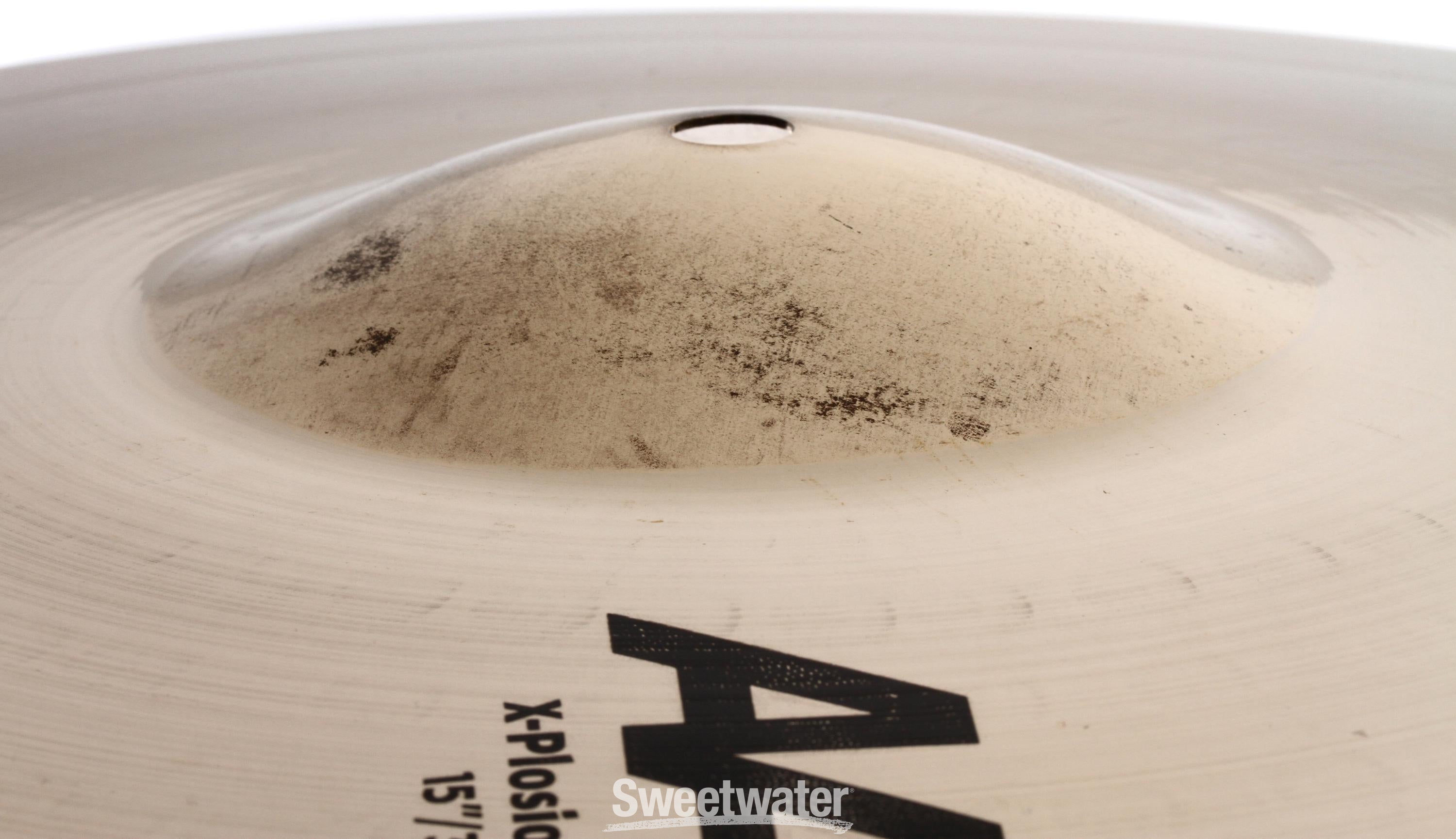 Sabian 15 inch AAX X-Plosion Crash Cymbal - Brilliant Finish