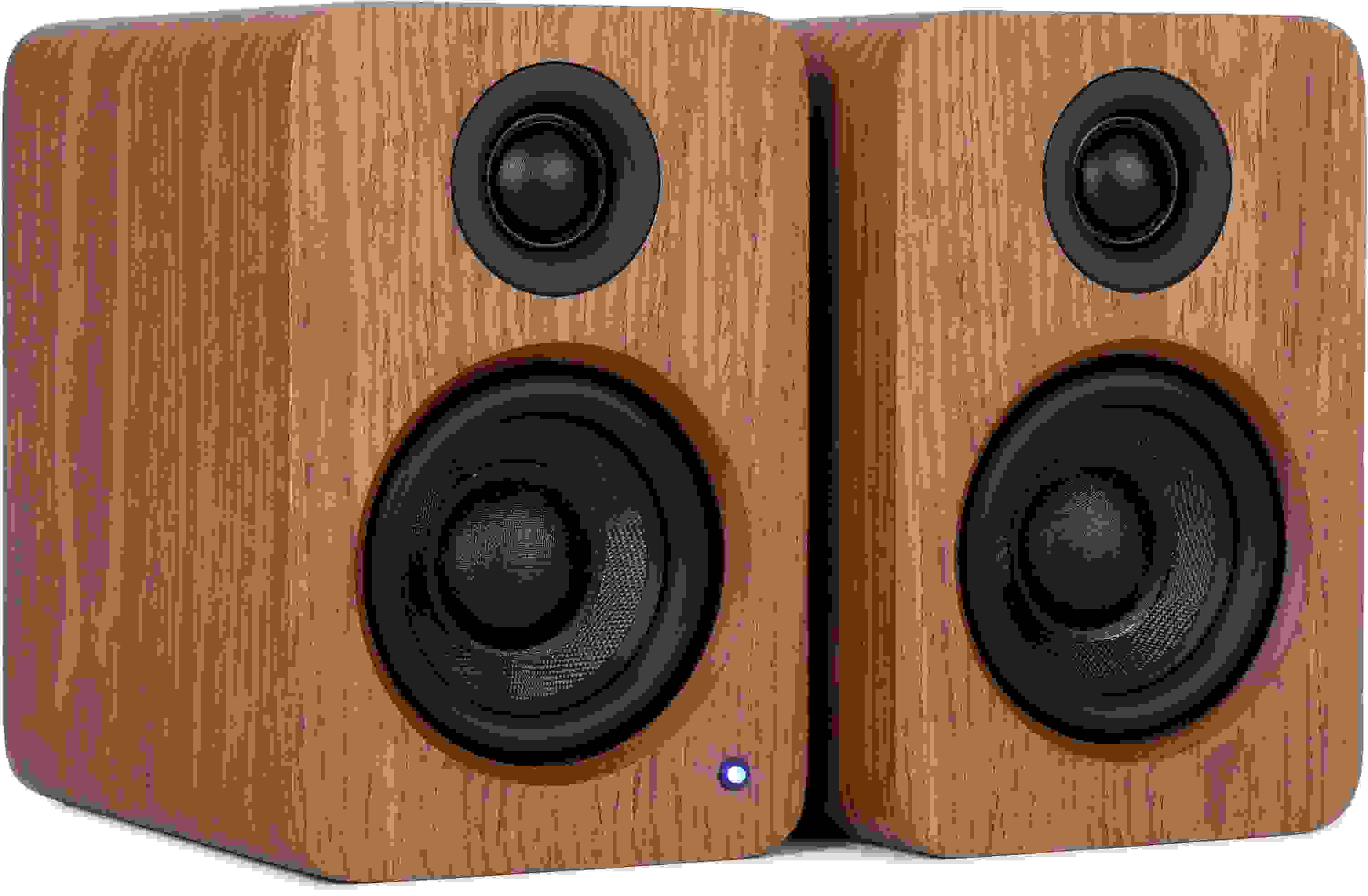 Kanto Audio YU2 Powered Desktop Speakers - Walnut