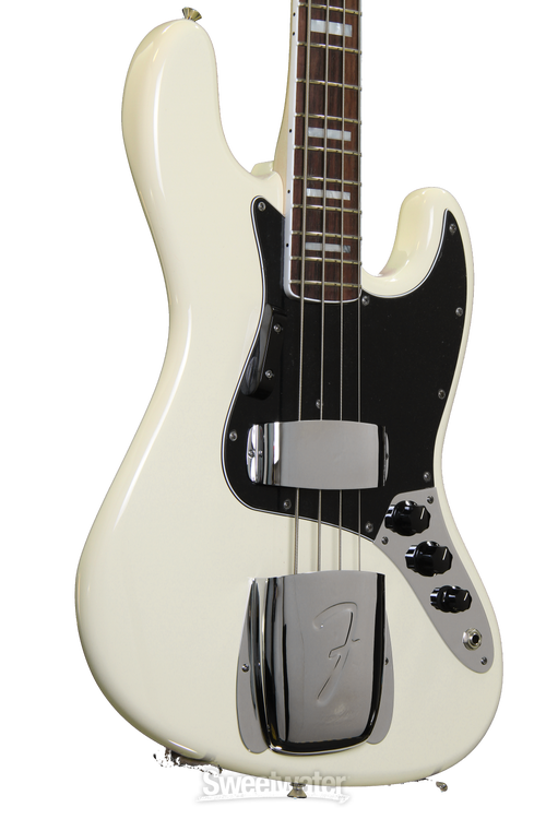 Fender American Vintage '74 Jazz Bass - Olympic White | Sweetwater