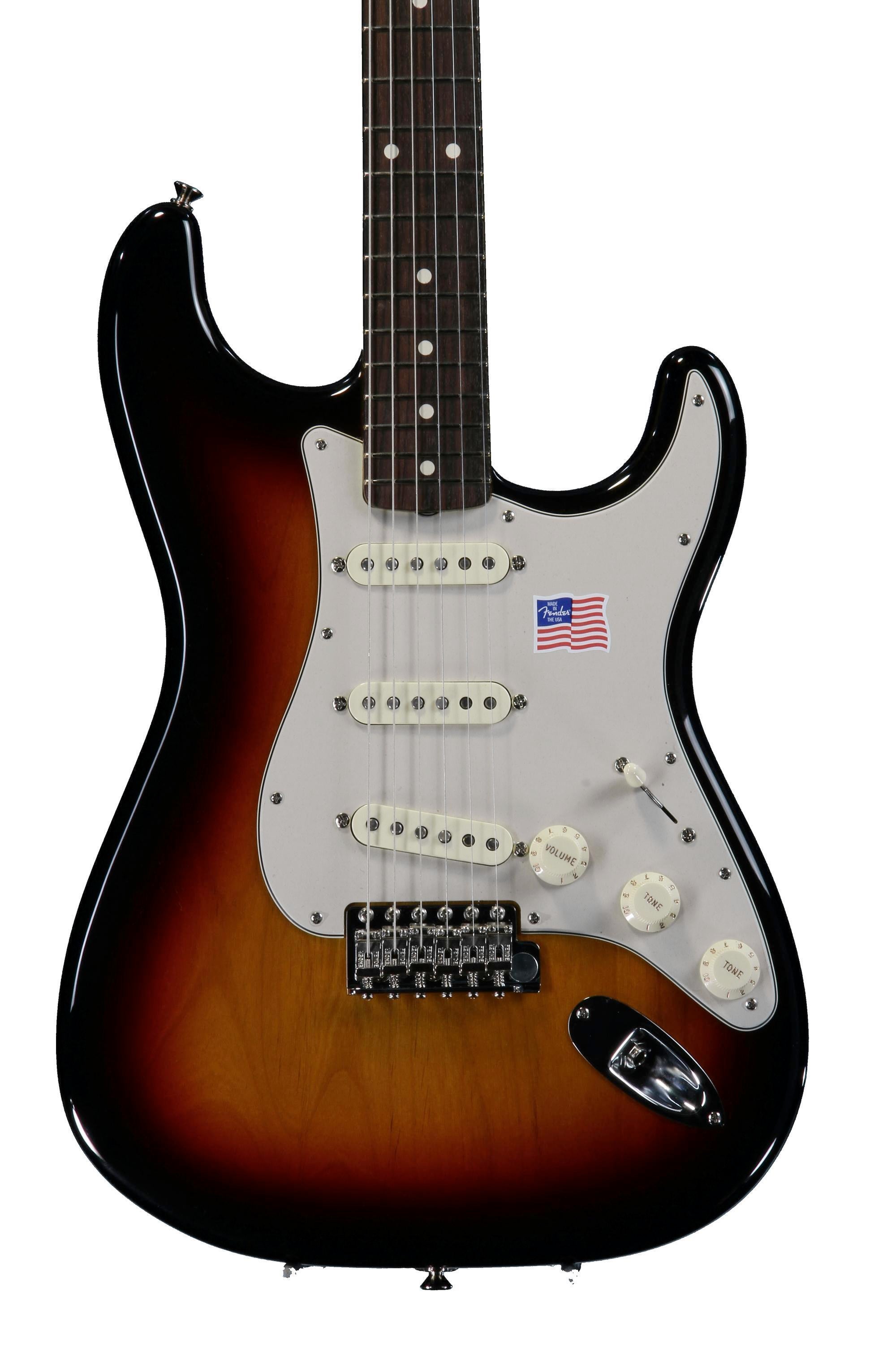 Fender American Vintage '62 Stratocaster - 3-Color Sunburst | Sweetwater