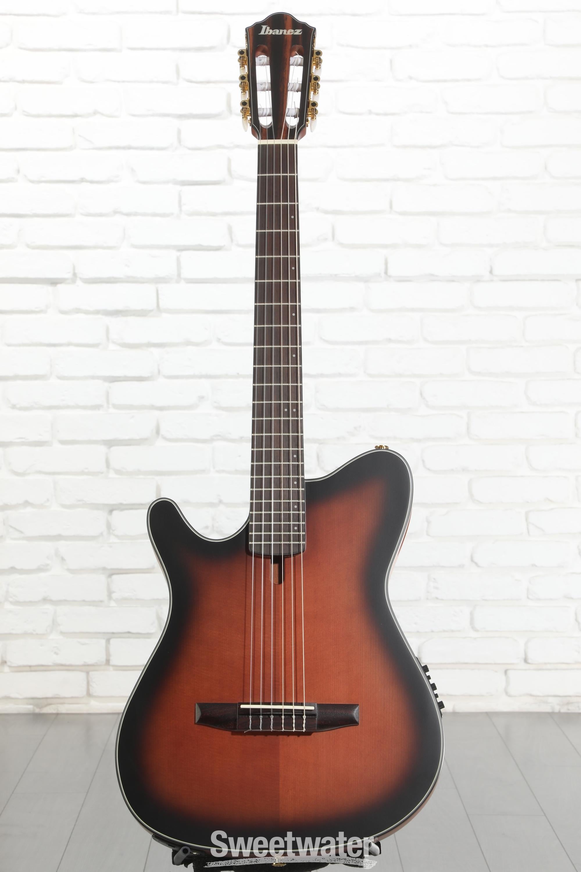 Ibanez FRH10N Thinline Left-handed Nylon Acoustic-electric Guitar