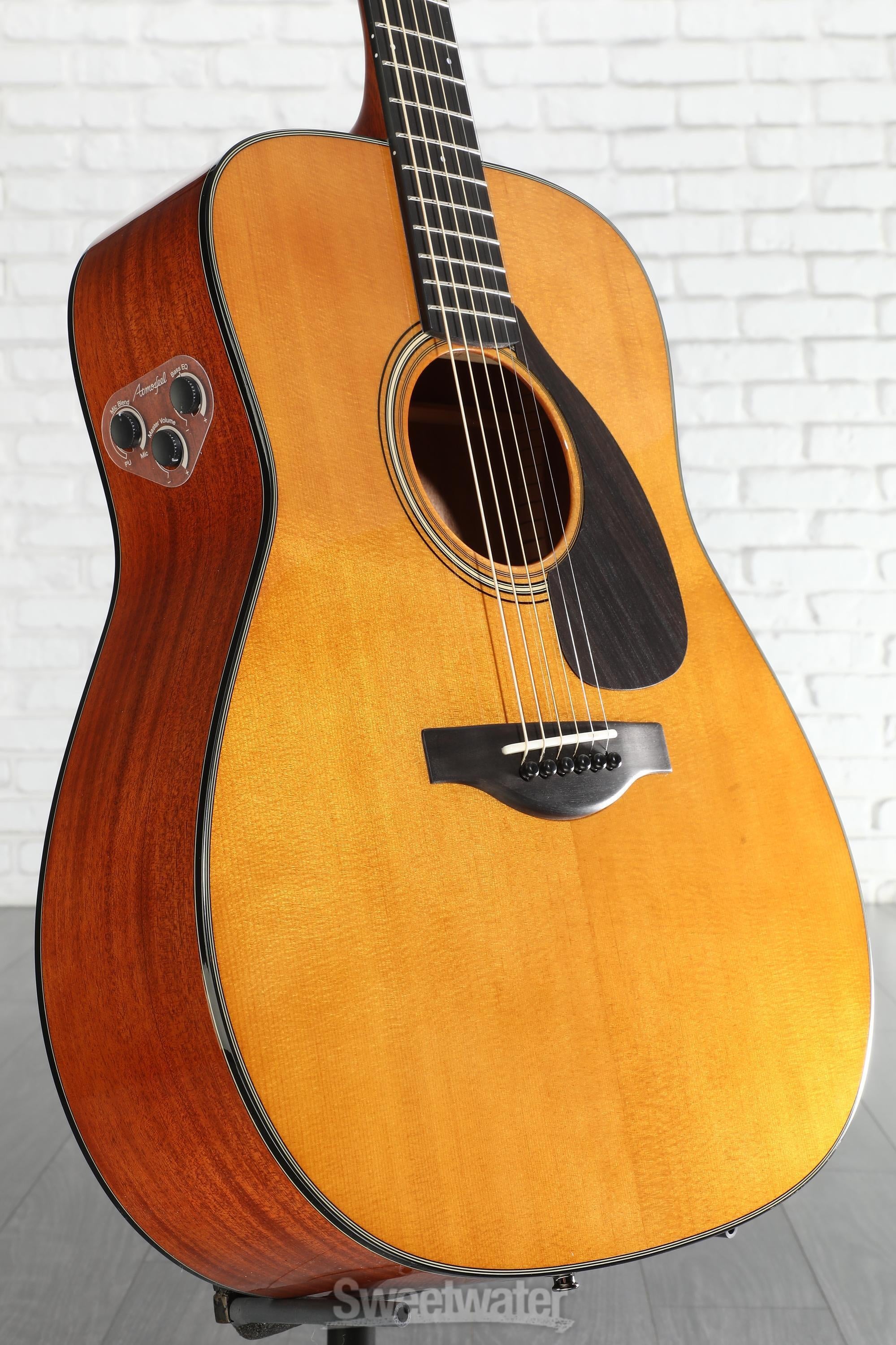 Yamaha Red Label FGX5 Acoustic Guitar - Natural | Sweetwater