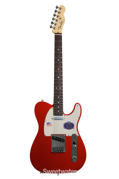 Fender American Deluxe Telecaster - Candy Apple Red, Rosewood | Sweetwater