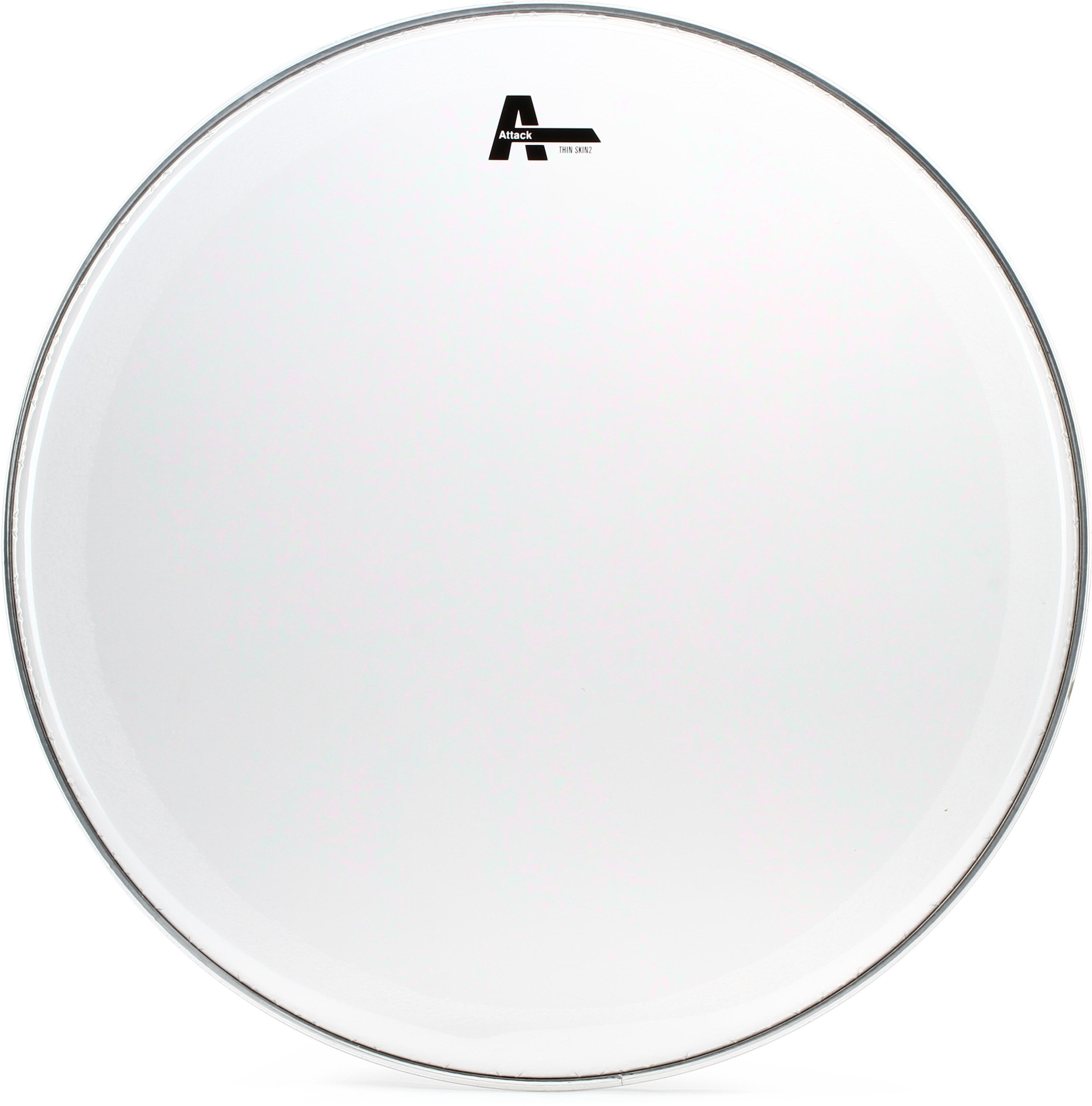 Photo of Attack Thin Skin 2 Clear Tom Drumhead - 18-inch