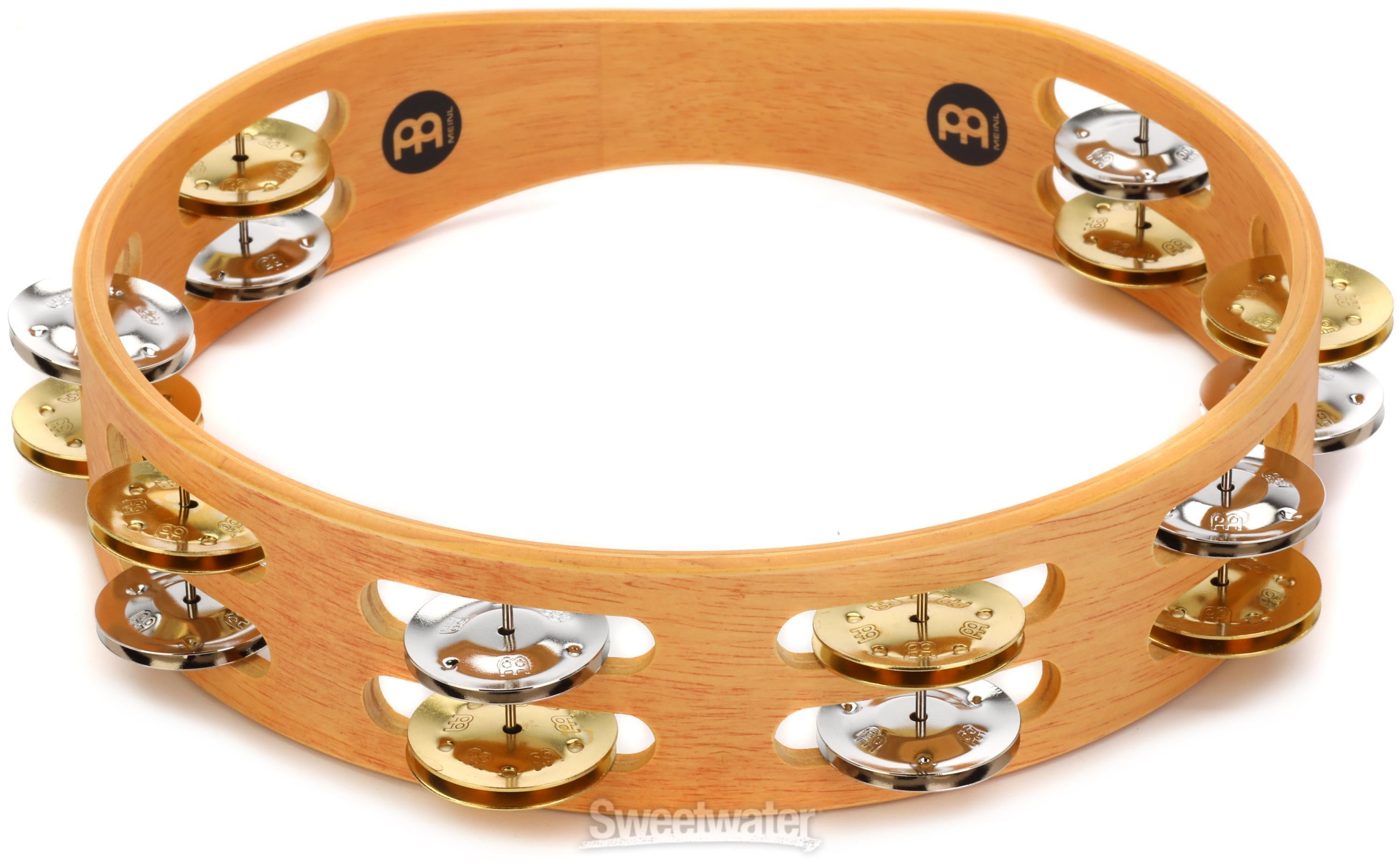 Meinl Percussion Recording-Combo Wood Tambourine - Double