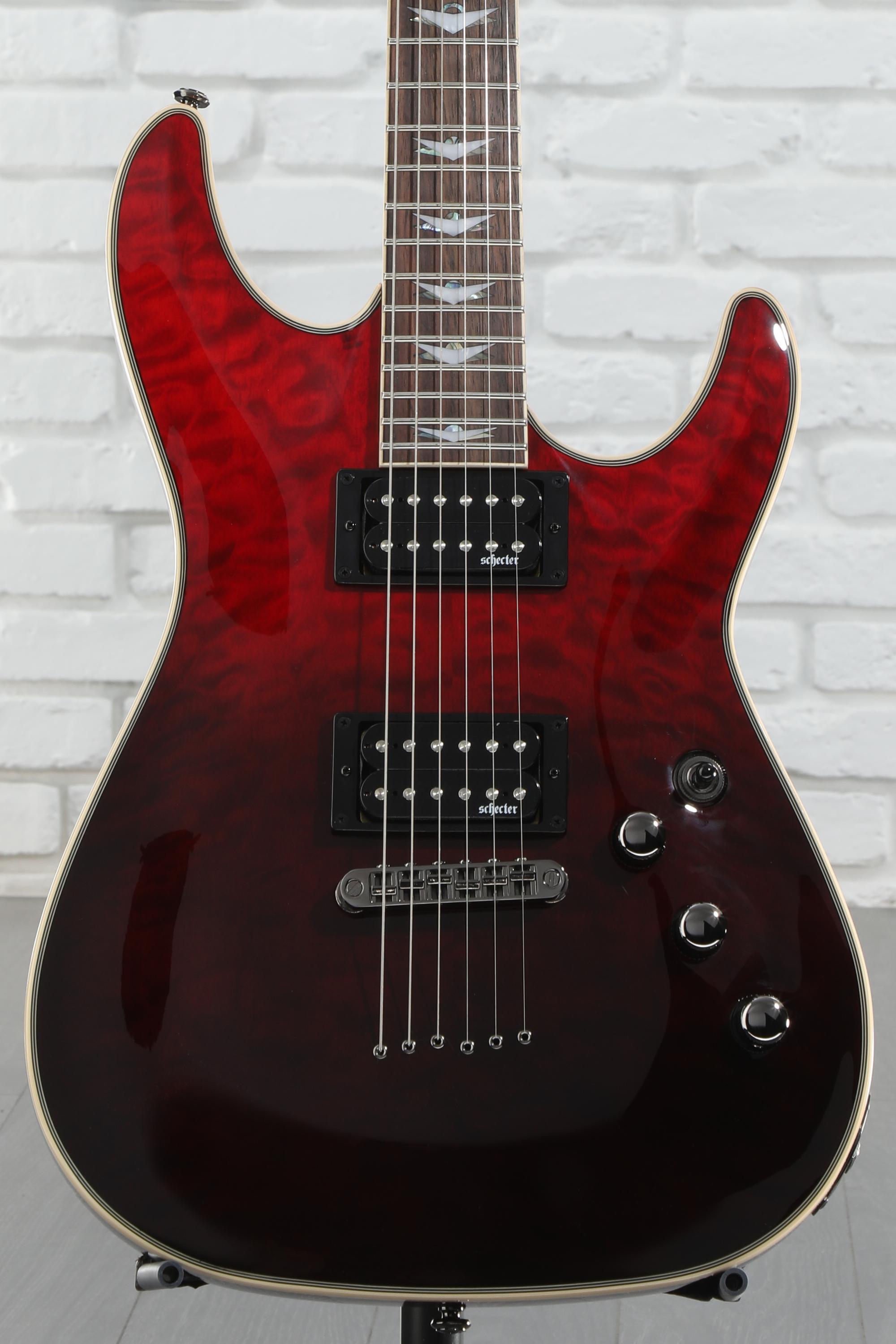 Schecter Omen Extreme-6 Electric Guitar - Blood Red